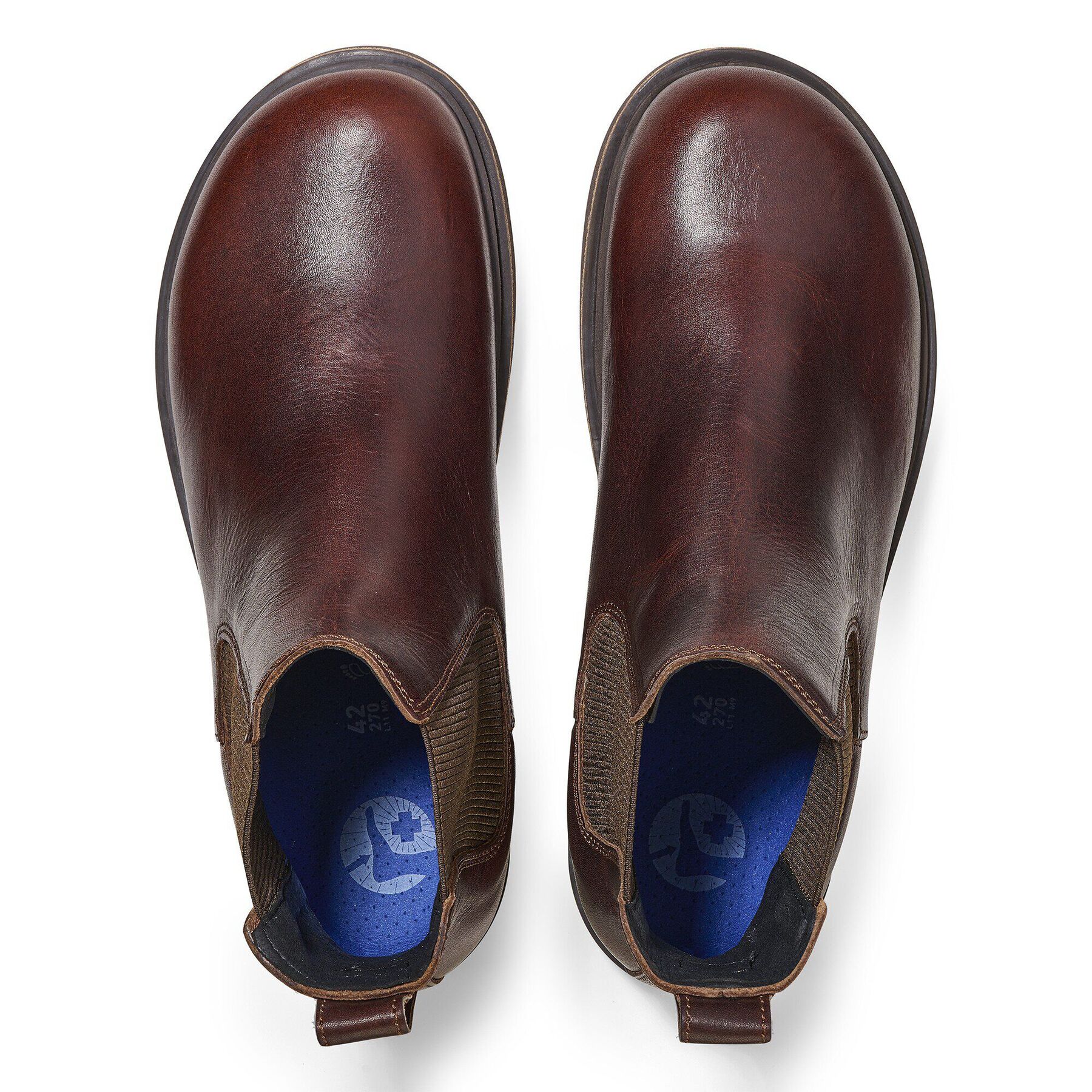 Alternative view of Highwood Slip On Men Leather Chocolate