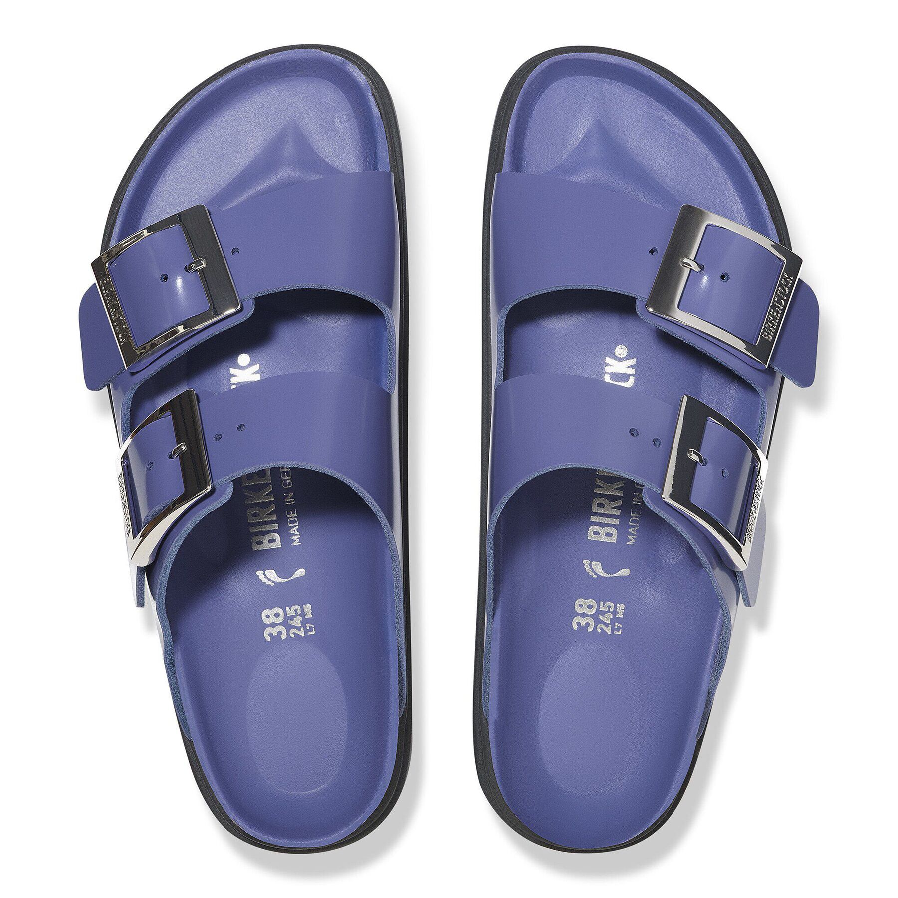 Alternative view of Arizona Droplet Buckle Natural Leather Patent