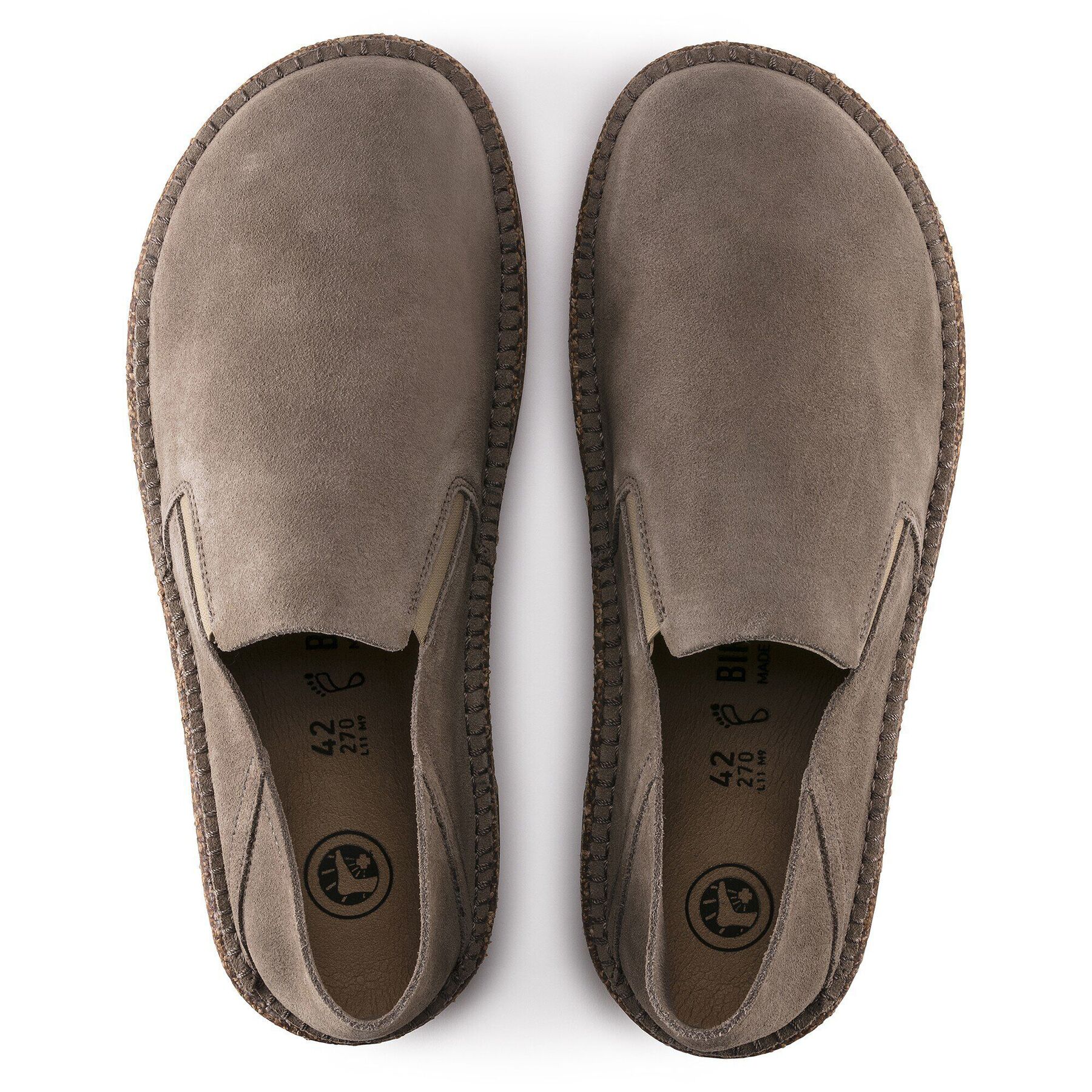 Alternative view of Callan Suede Leather Gray Taupe
