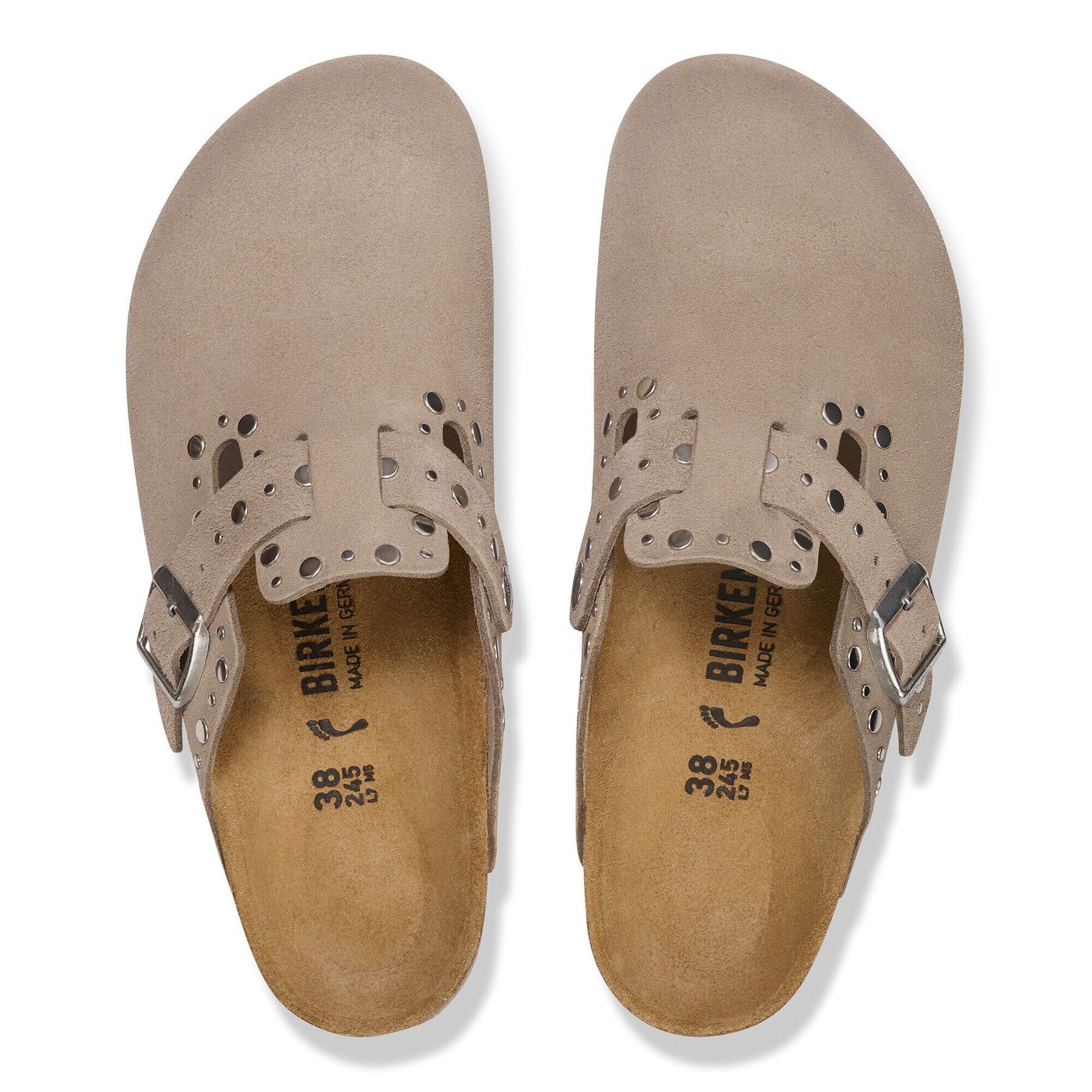 Alternative view of Boston Rivet Suede Leather