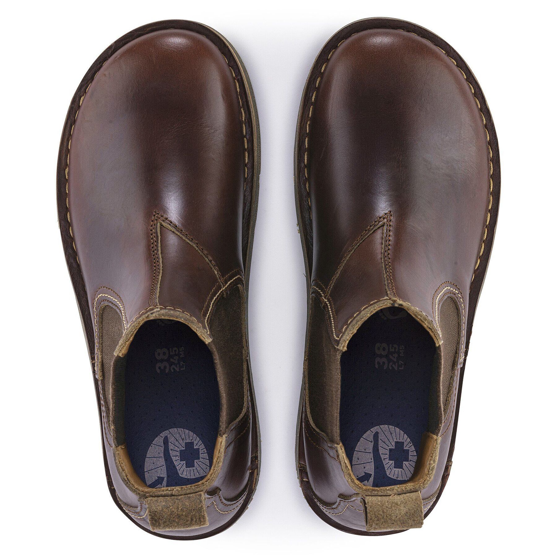 Alternative view of Birmingham Slip On Women Natural Leather Oiled