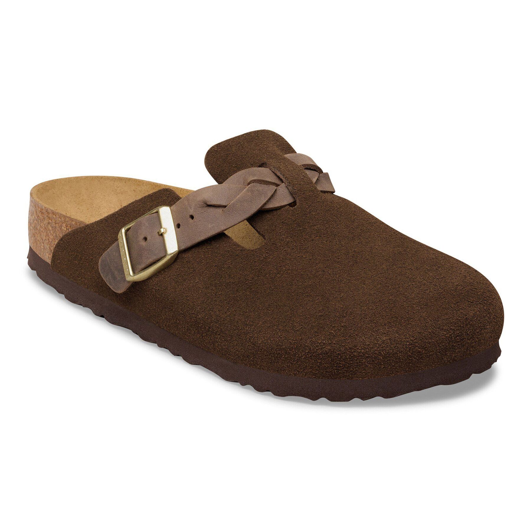 Boston Braided Suede Leather