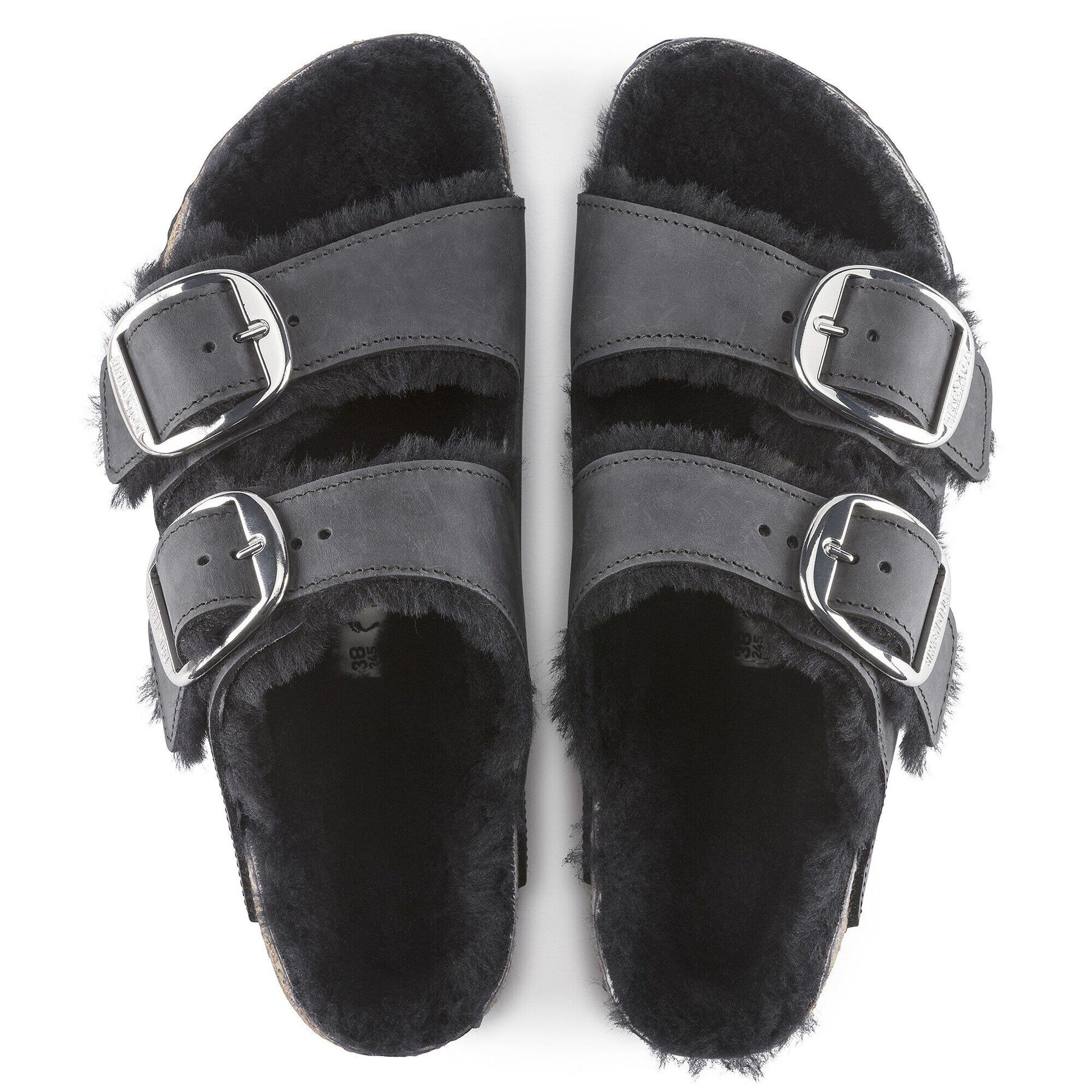 Alternative view of Arizona Big Buckle Shearling Natural Leather Oiled