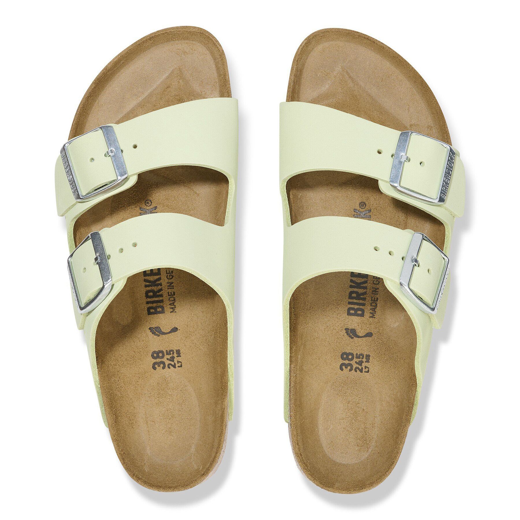 Alternative view of Arizona Nubuck Leather Faded Lime