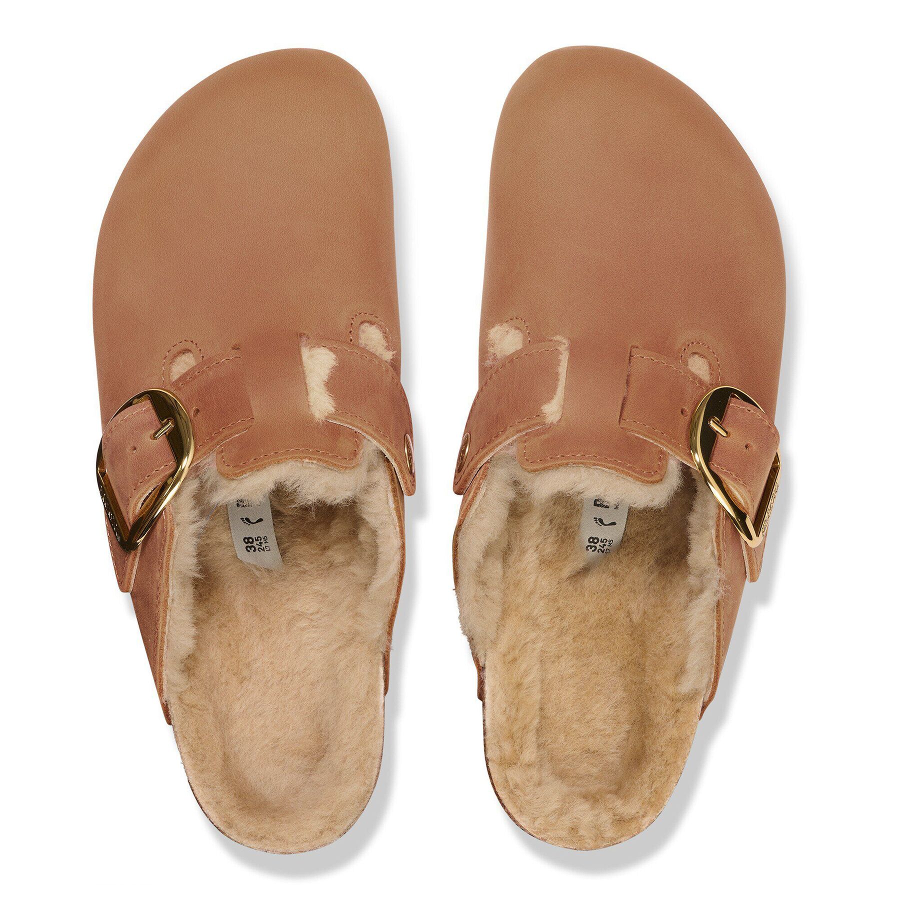 Alternative view of Boston Big Buckle Shearling Natural Leather Oiled