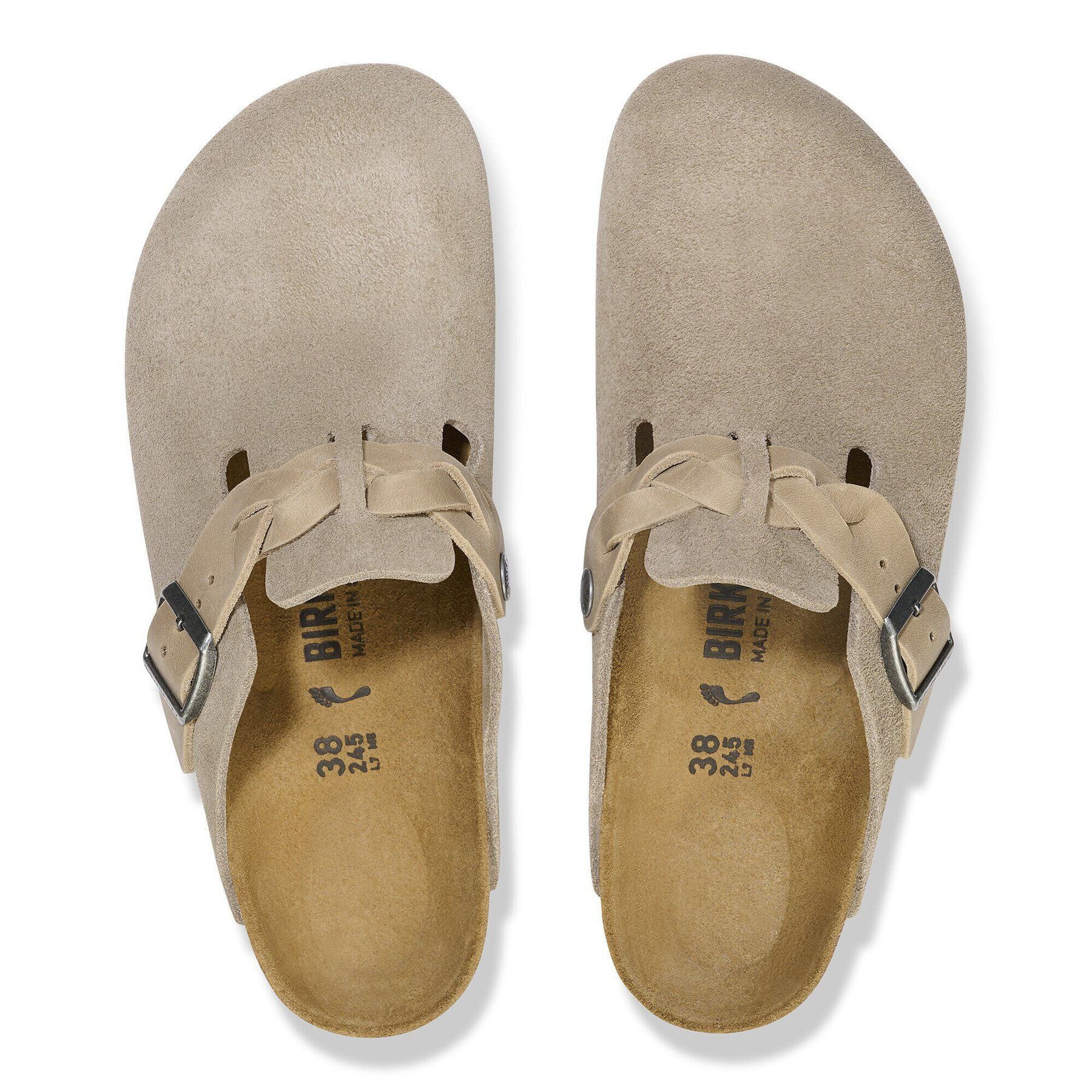 Alternative view of Boston Braided Suede Leather