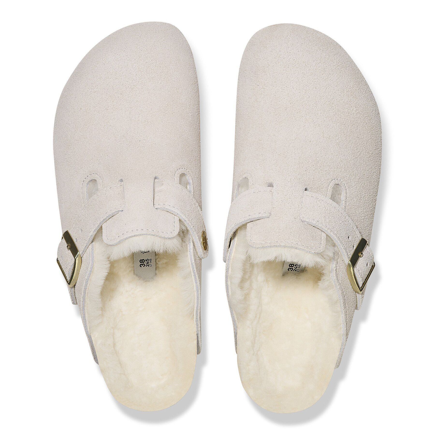 Alternative view of Boston Shearling Suede Leather