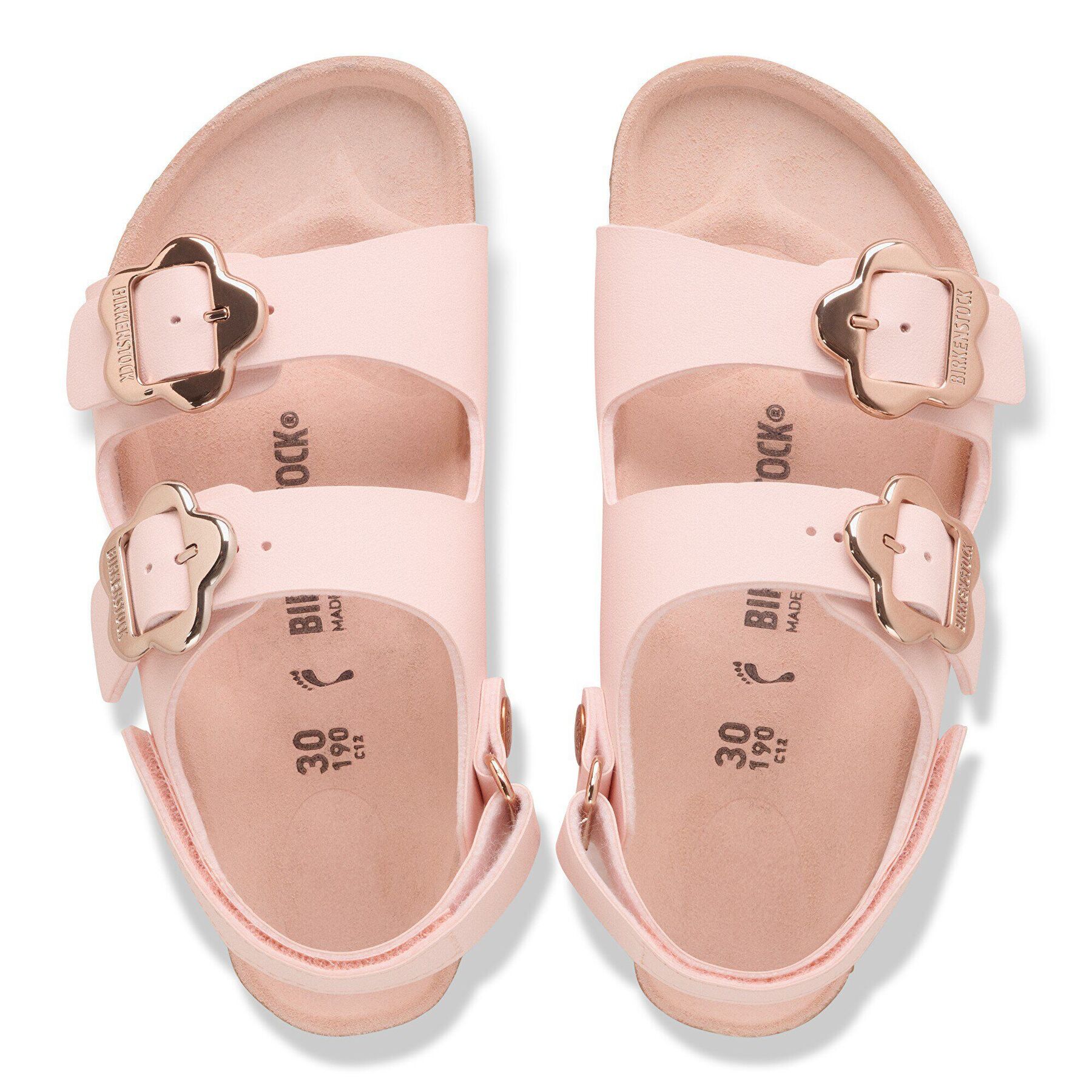 Alternative view of Milano Flower Buckle Kids Birko-Flor