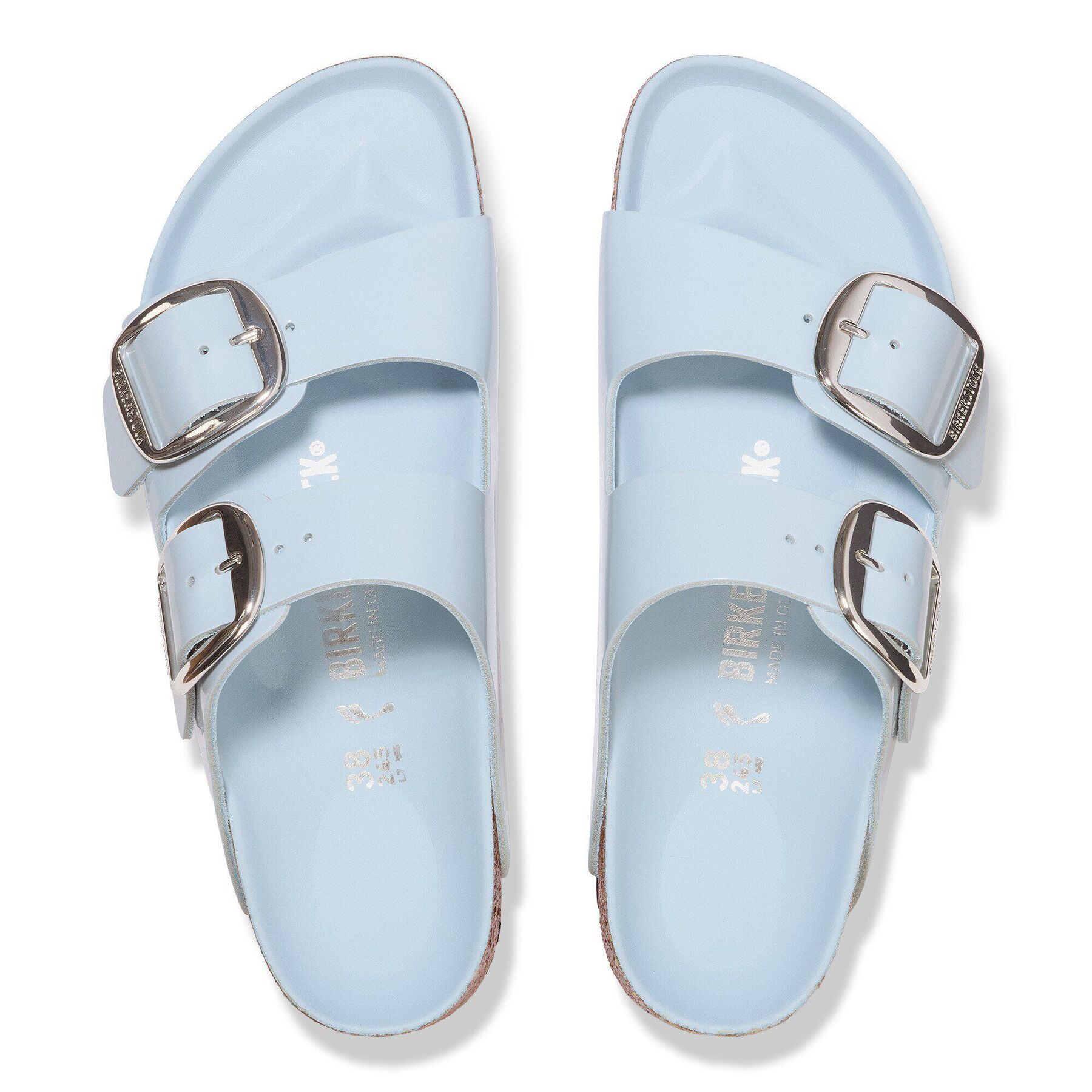 Alternative view of Arizona Big Buckle Natural Leather Patent
