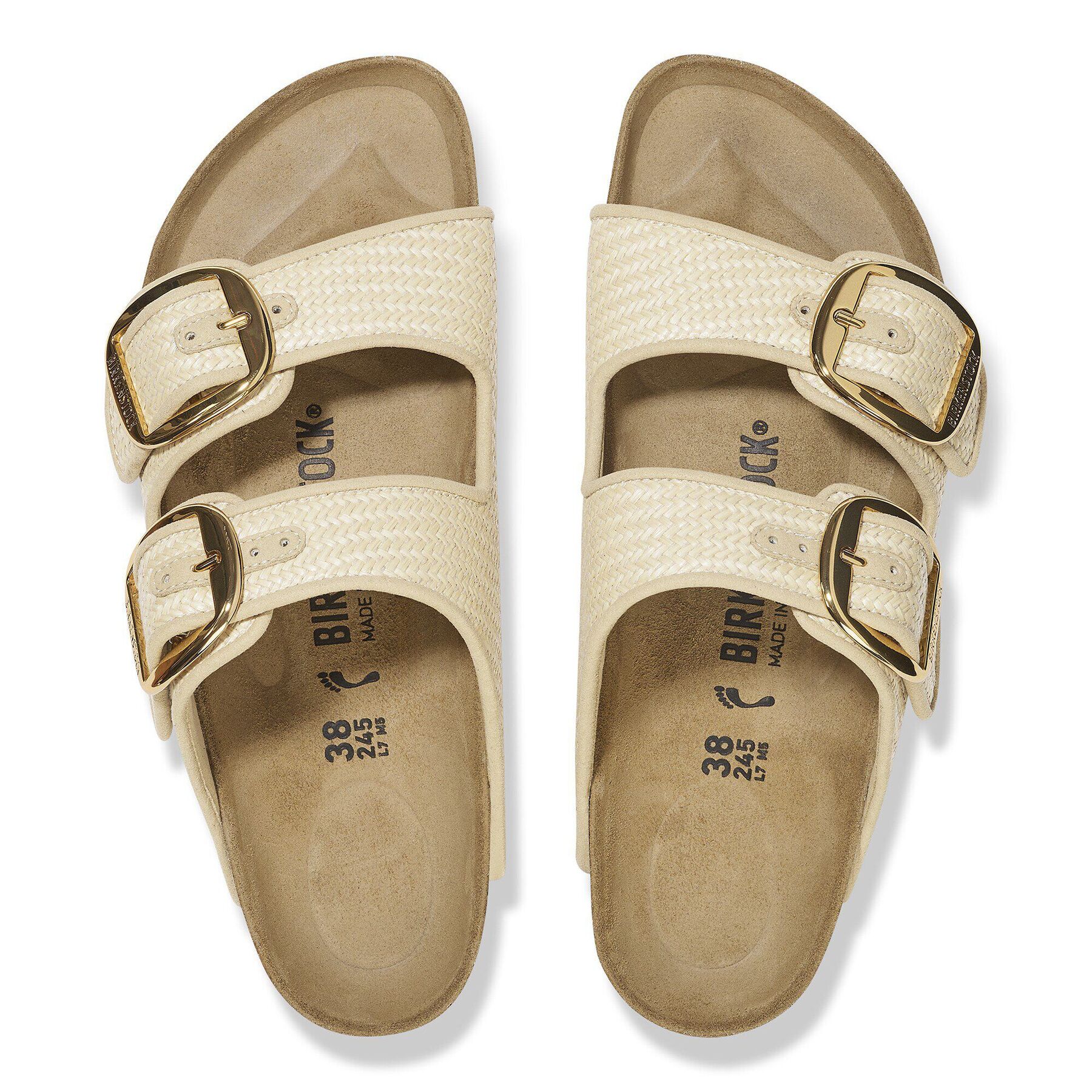 Alternative view of Arizona Big Buckle Raffia Textile