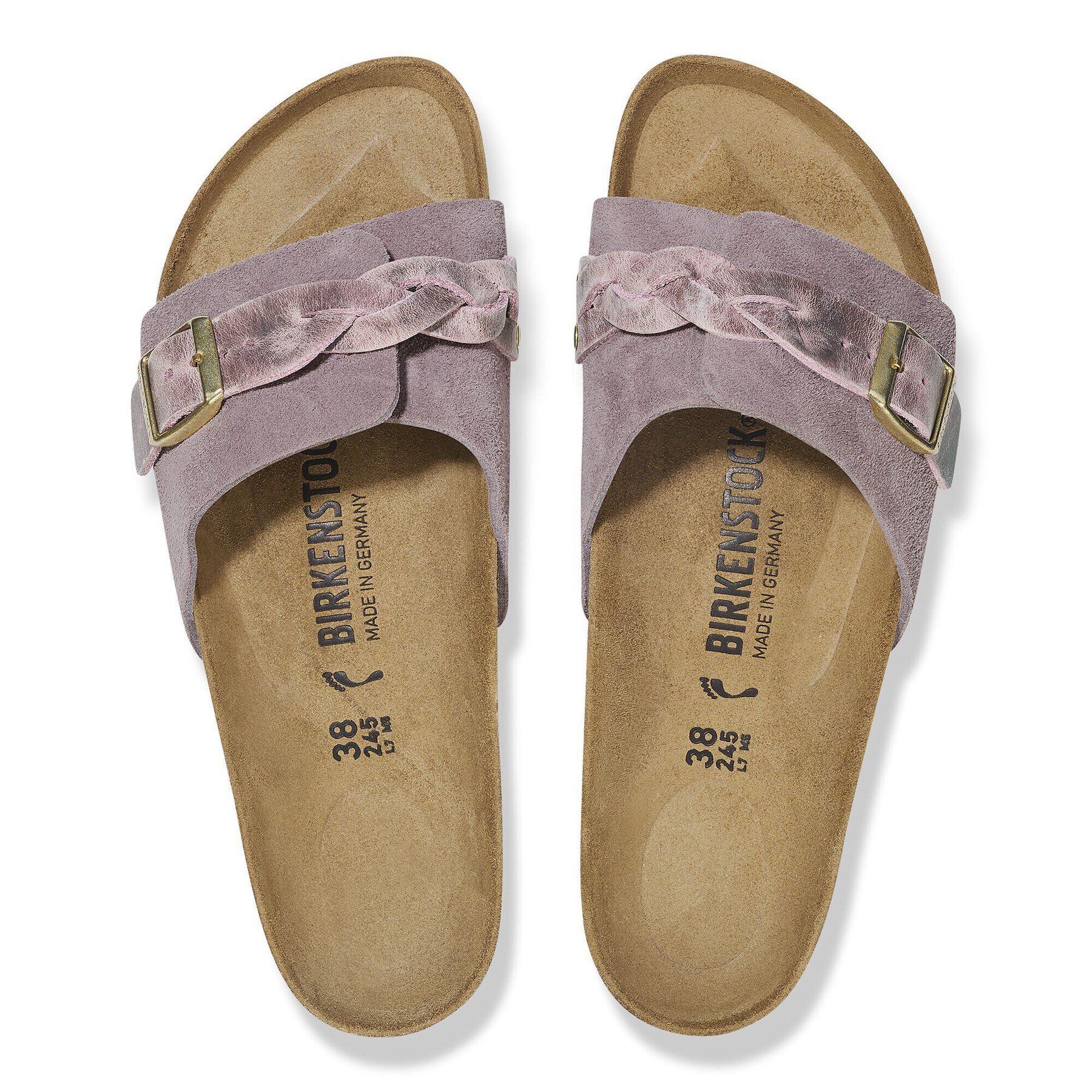Alternative view of Oita Braided Suede Leather