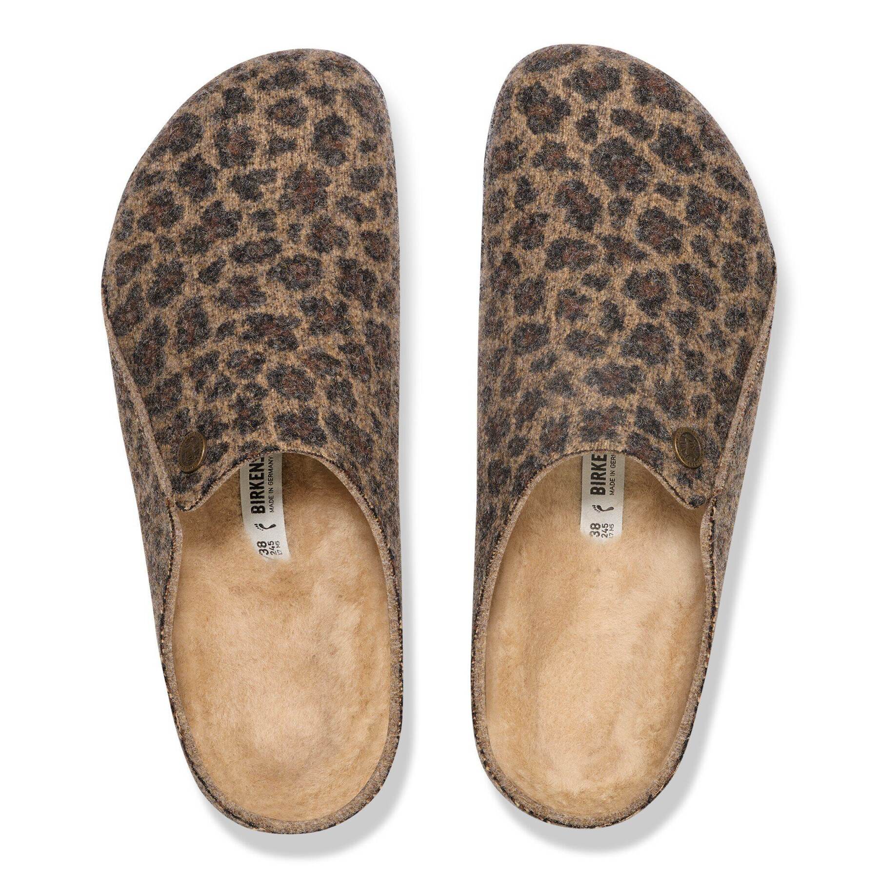 Alternative view of Zermatt Wool Felt Leo Toffee