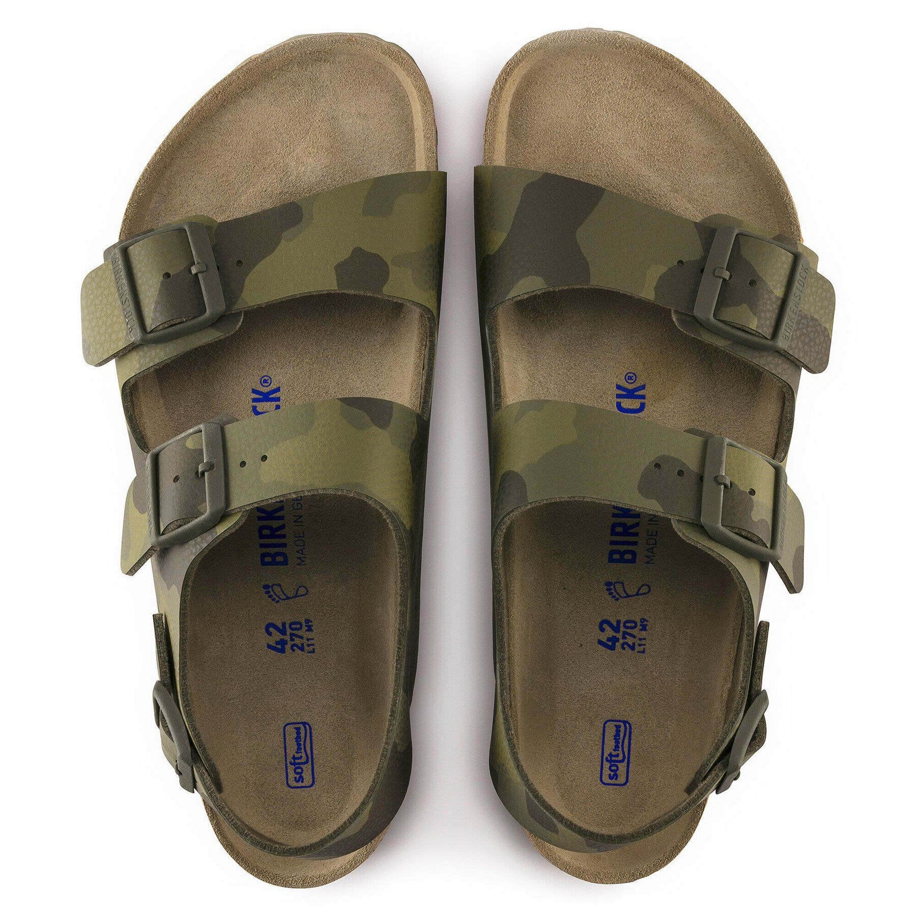 Alternative view of Milano Soft Footbed Birko-Flor