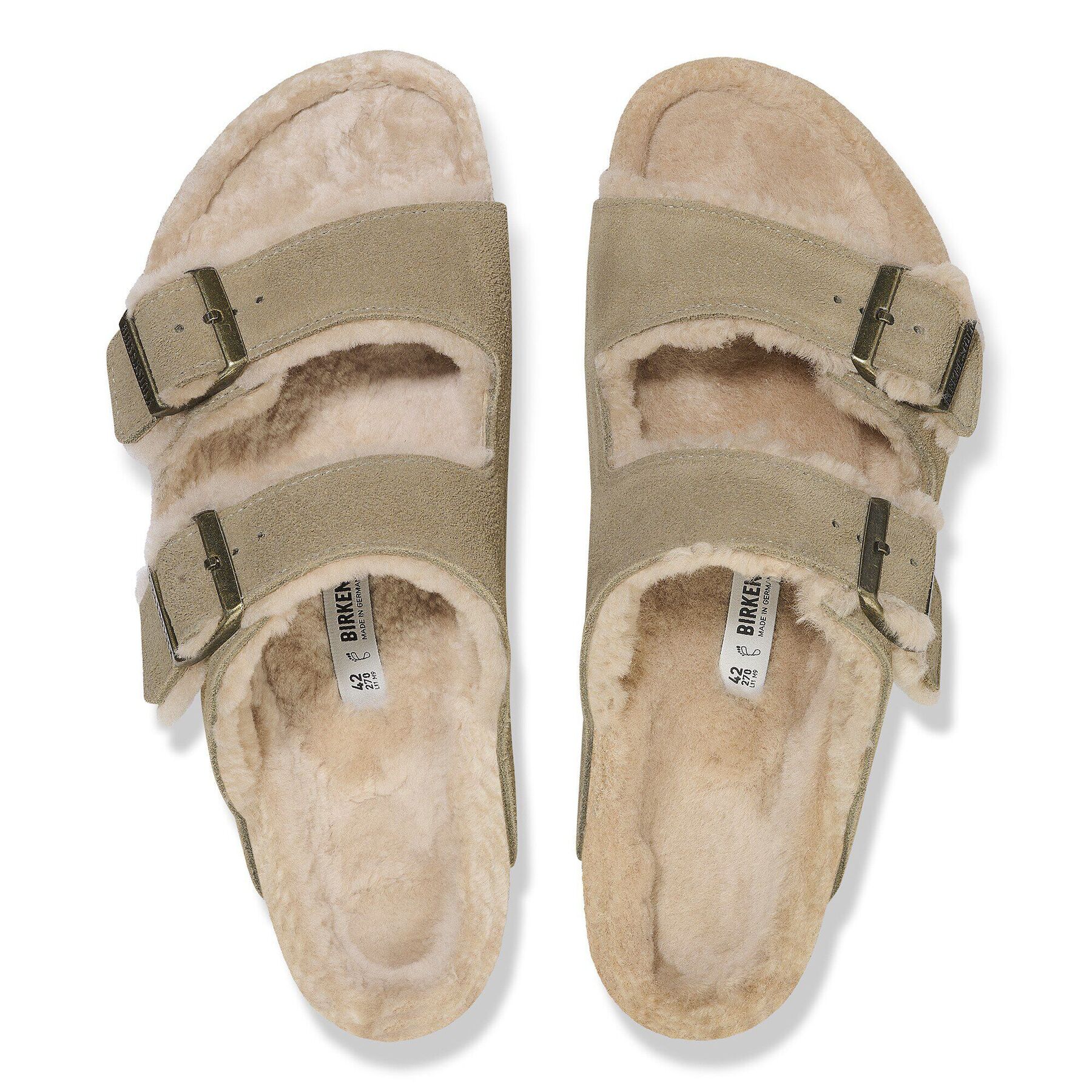 Alternative view of Arizona Shearling Suede Leather