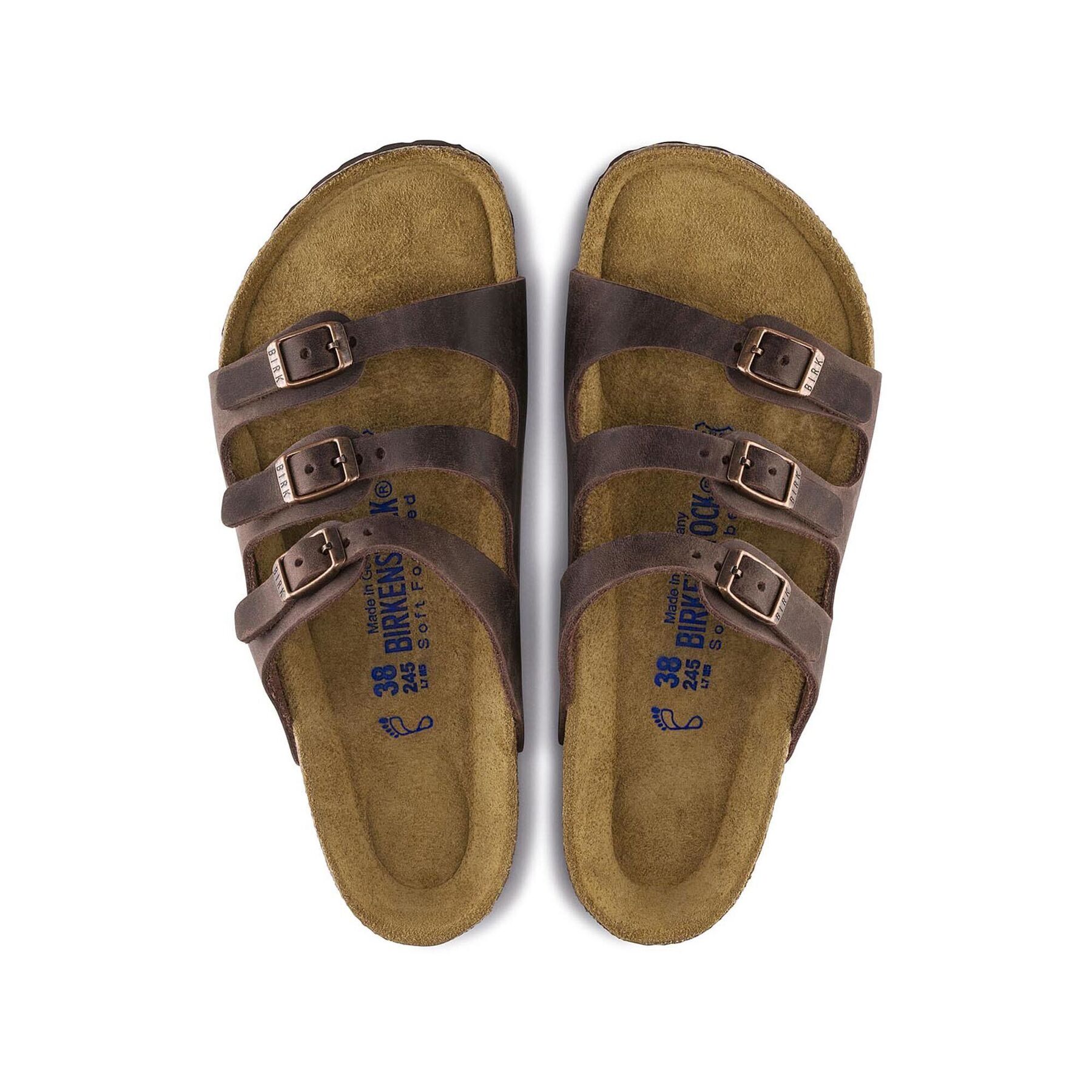 Alternative view of Florida Soft Footbed Natural Leather Oiled