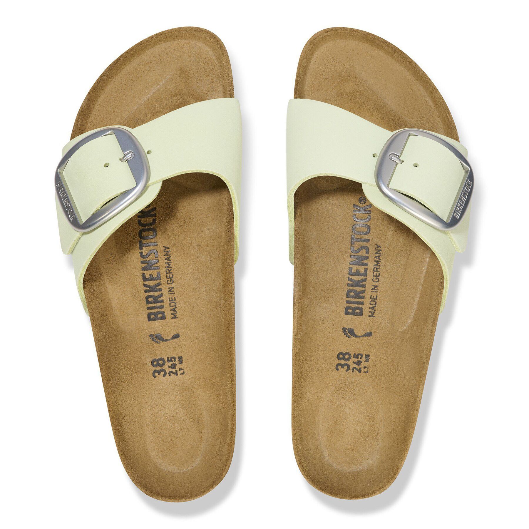 Alternative view of Madrid Big Buckle Nubuk Leather