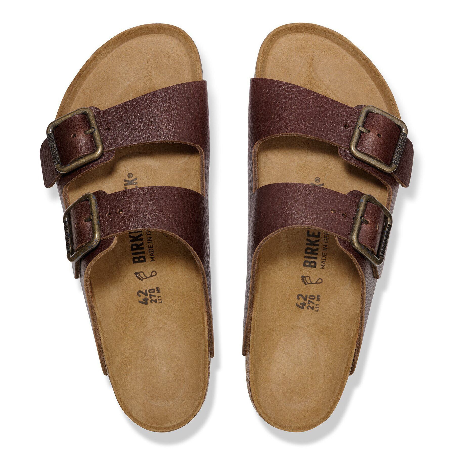 Alternative view of Arizona Wire Buckle Natural Leather