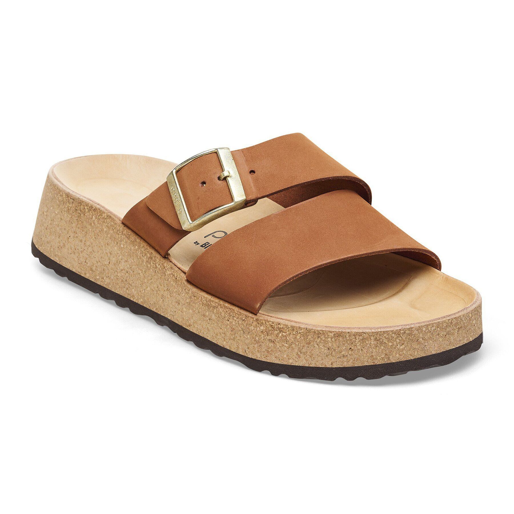 Almina Nubuck Leather Pecan