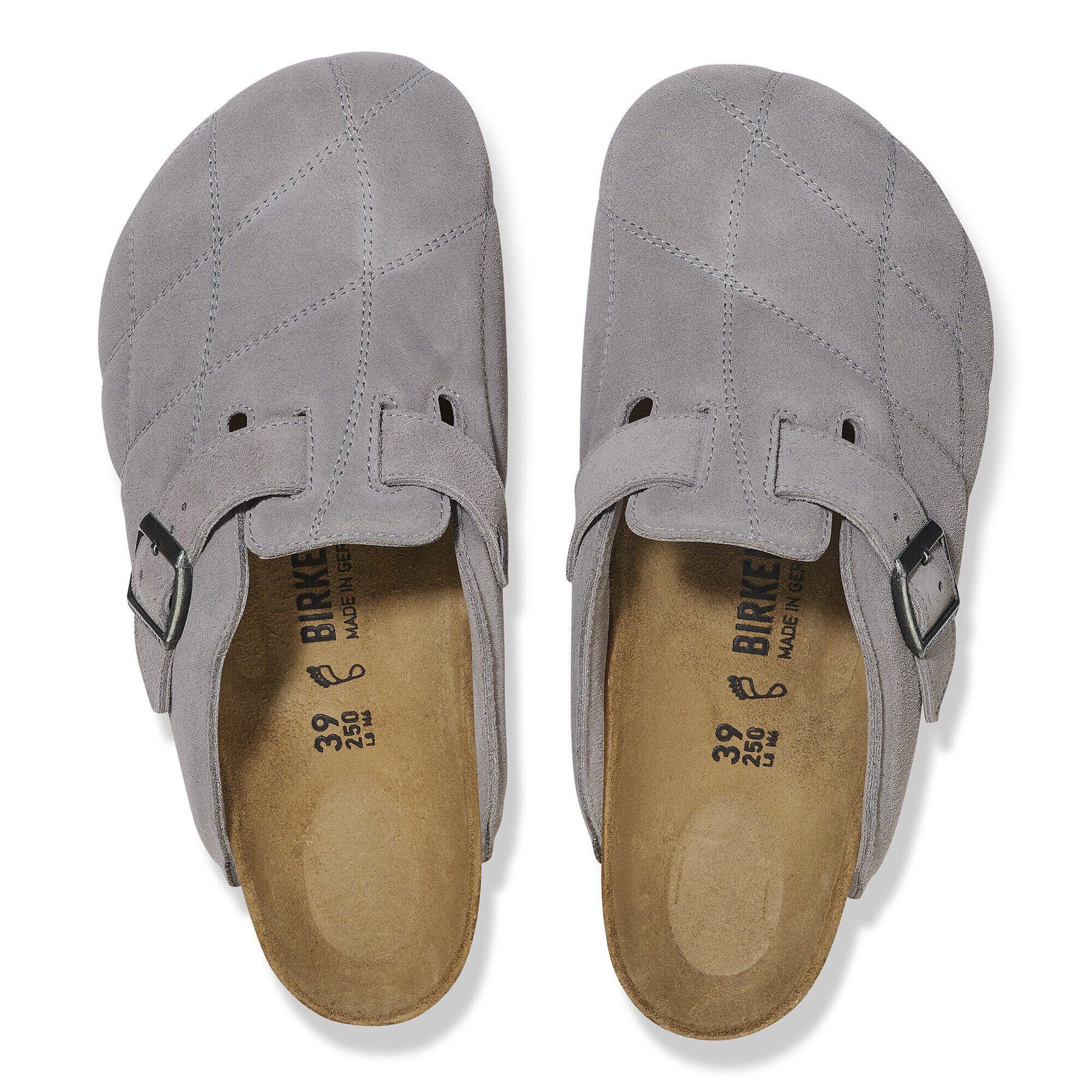 Alternative view of Boston Quilted Suede Leather