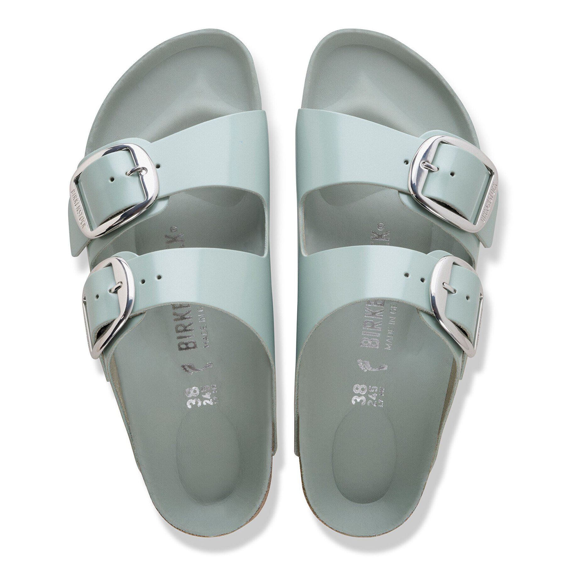 Alternative view of Arizona Big Buckle Natural Leather Patent