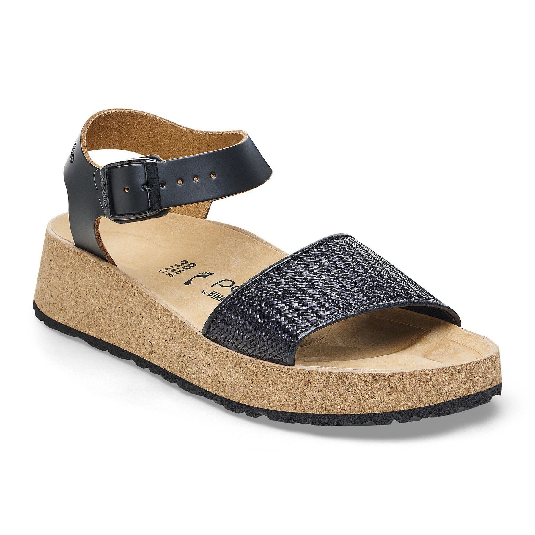 Glenda Raffia Natural Leather/Synthetics