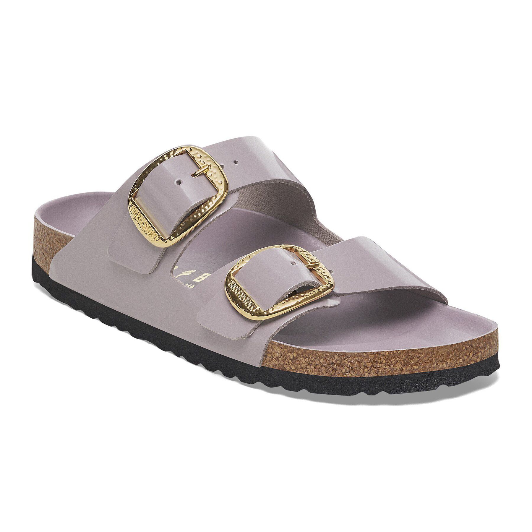 Arizona Big Buckle Natural Leather Patent
