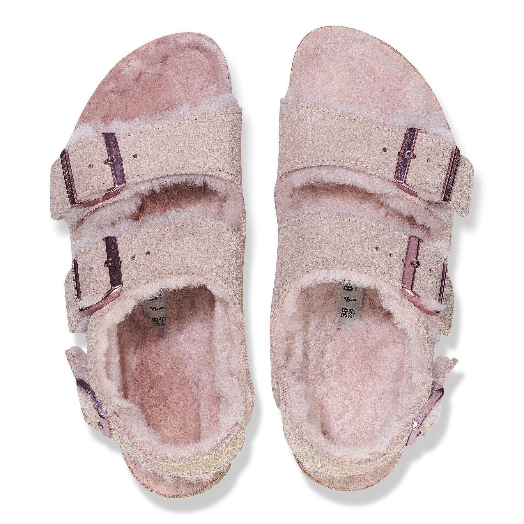 Alternative view of Milano Shearling Suede Leather/Fur