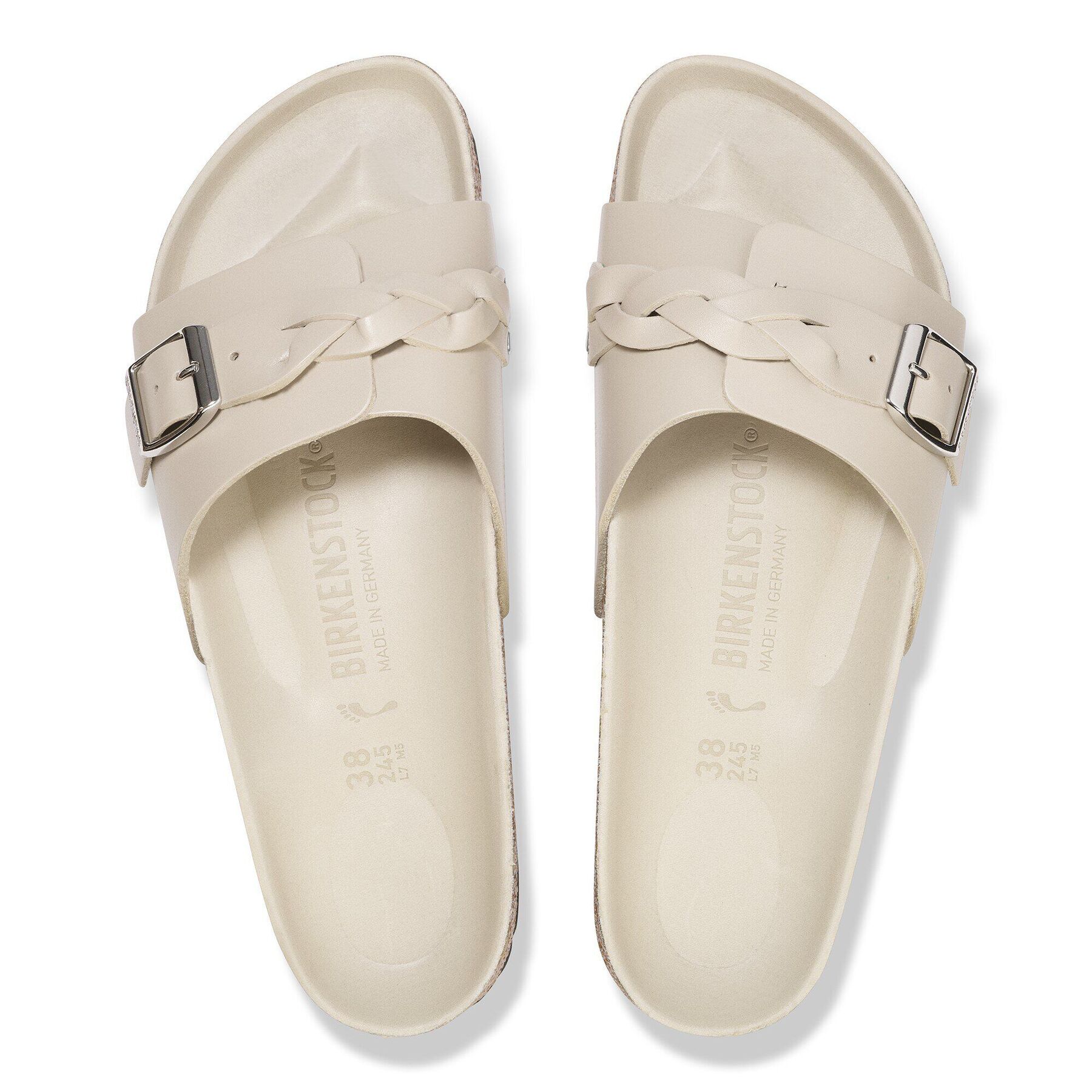 Alternative view of Oita Braided Natural Leather