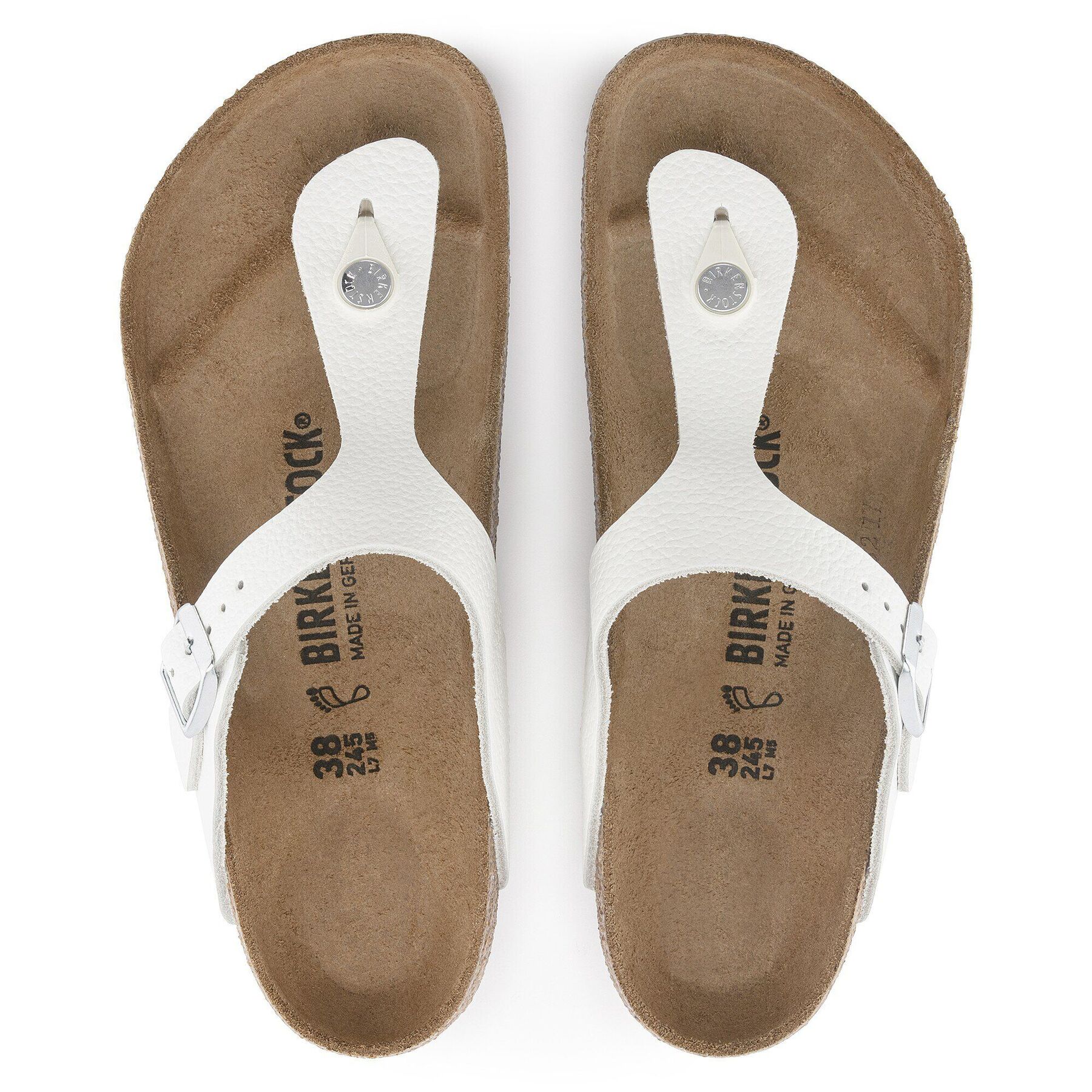 Alternative view of Gizeh Leather White