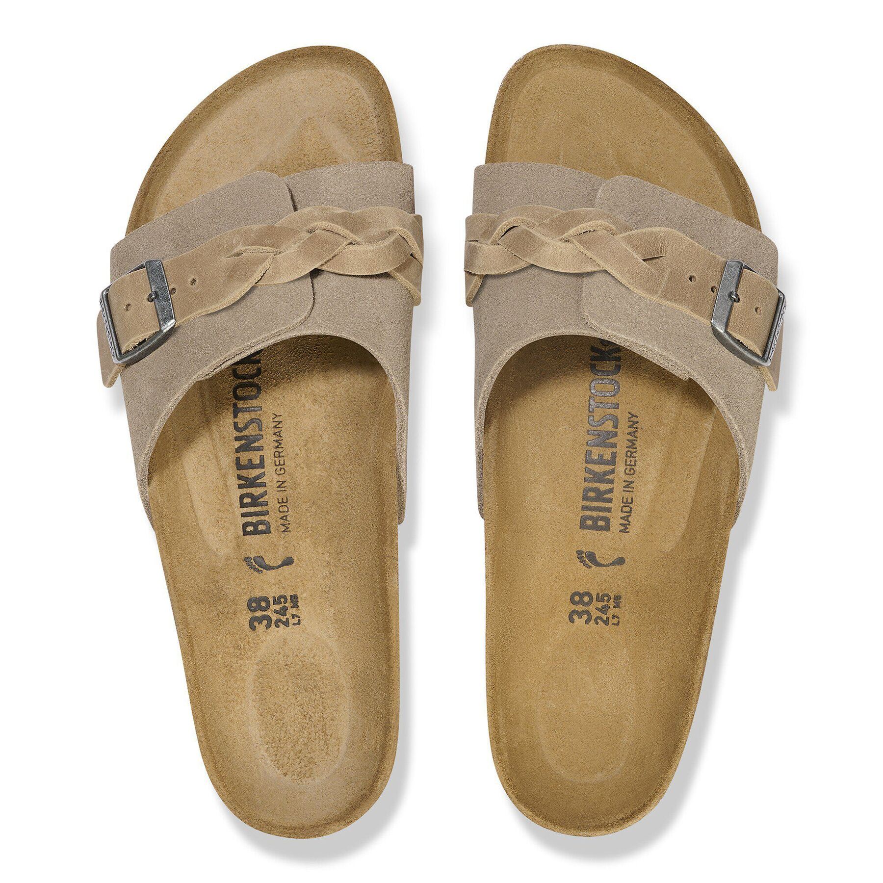 Alternative view of Oita Braided Suede Leather