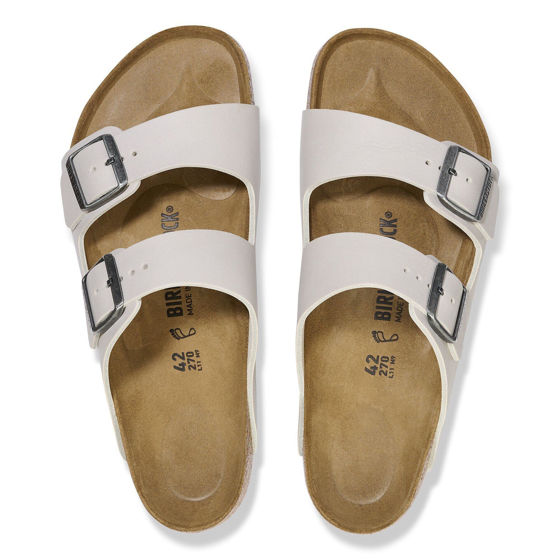 Alternative view of Arizona Grip Leather Vintage Wood Mineral Grey