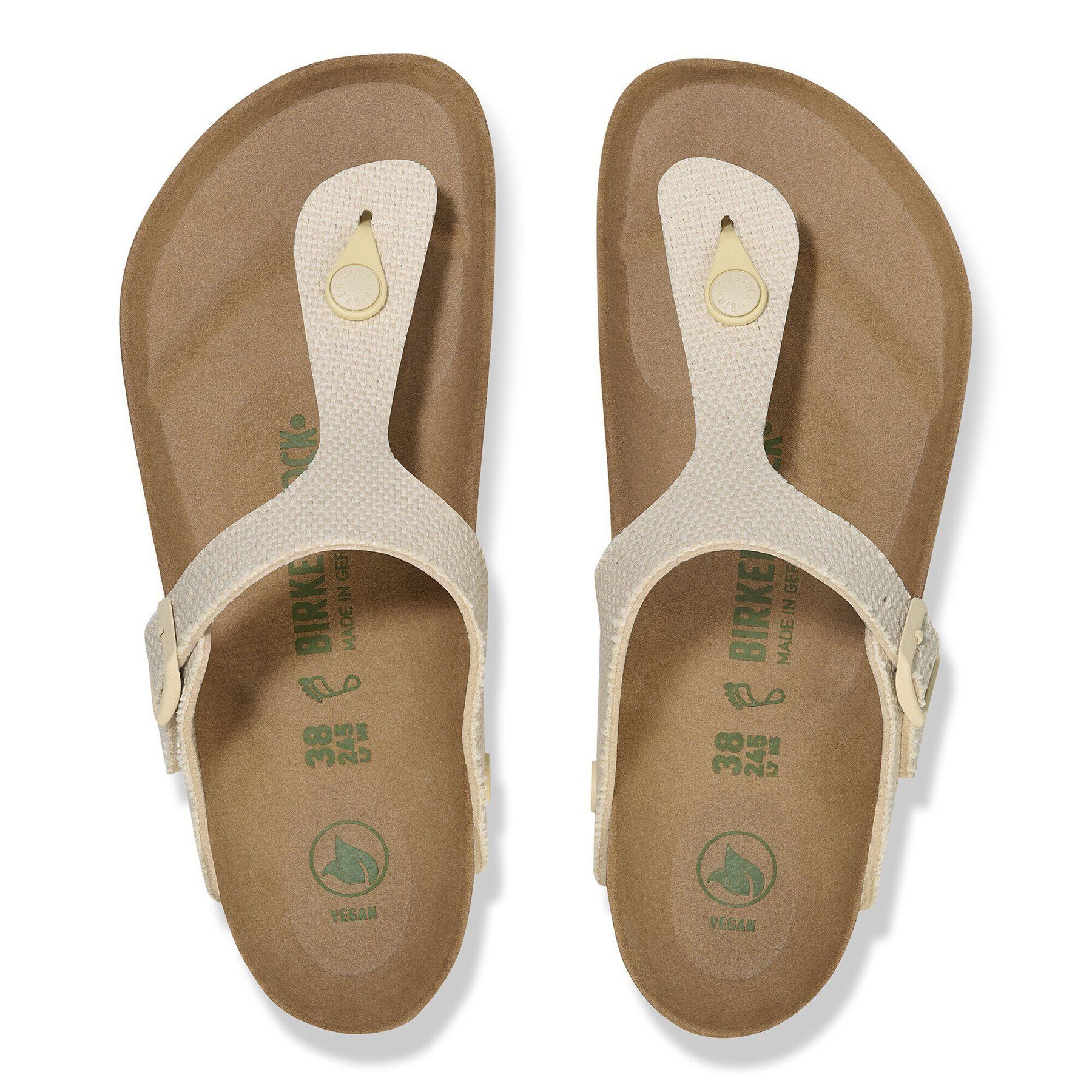 Alternative view of Gizeh Vegan Textile Casual Canvas Eggshell
