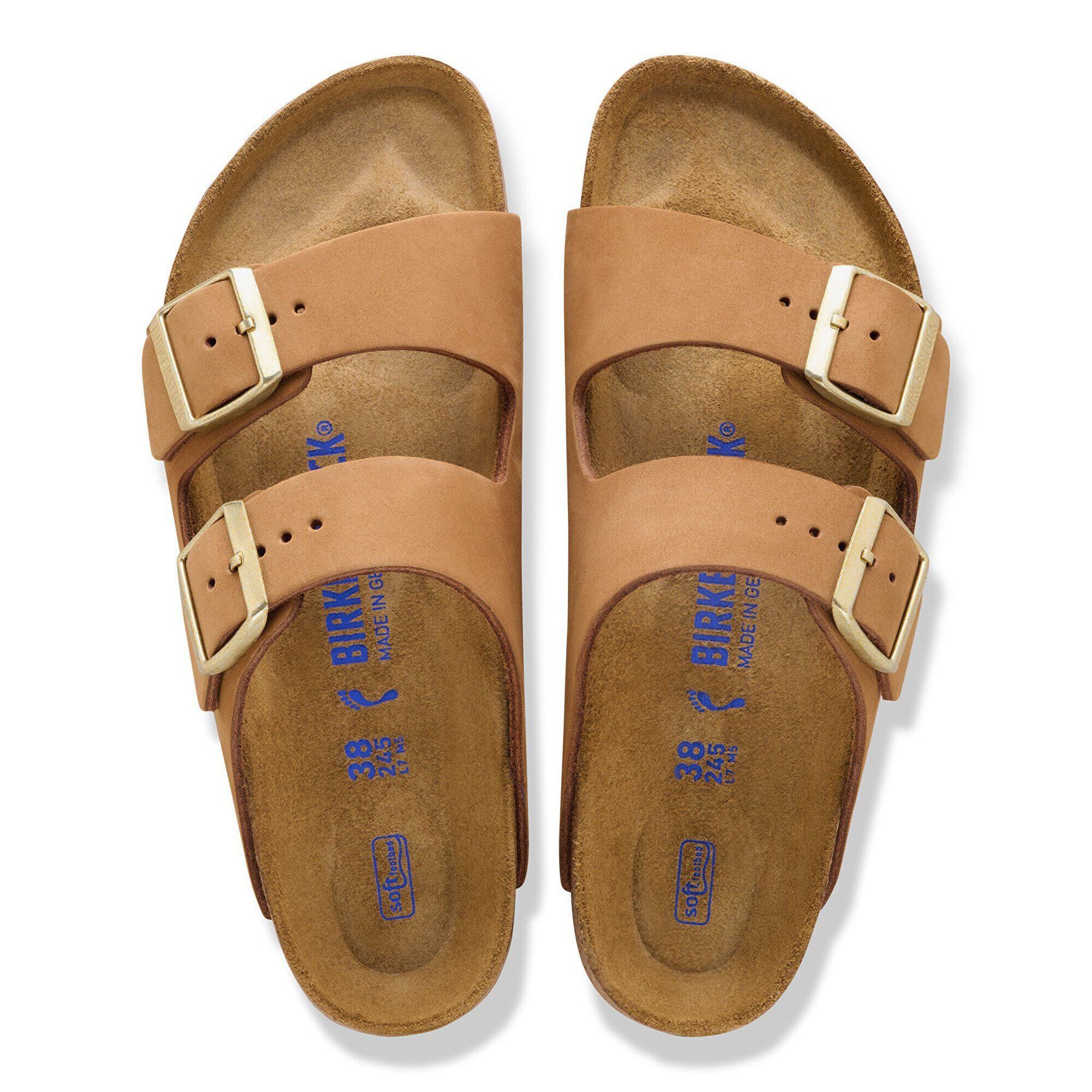 Alternative view of Arizona Soft Footbed Nubuk Leather