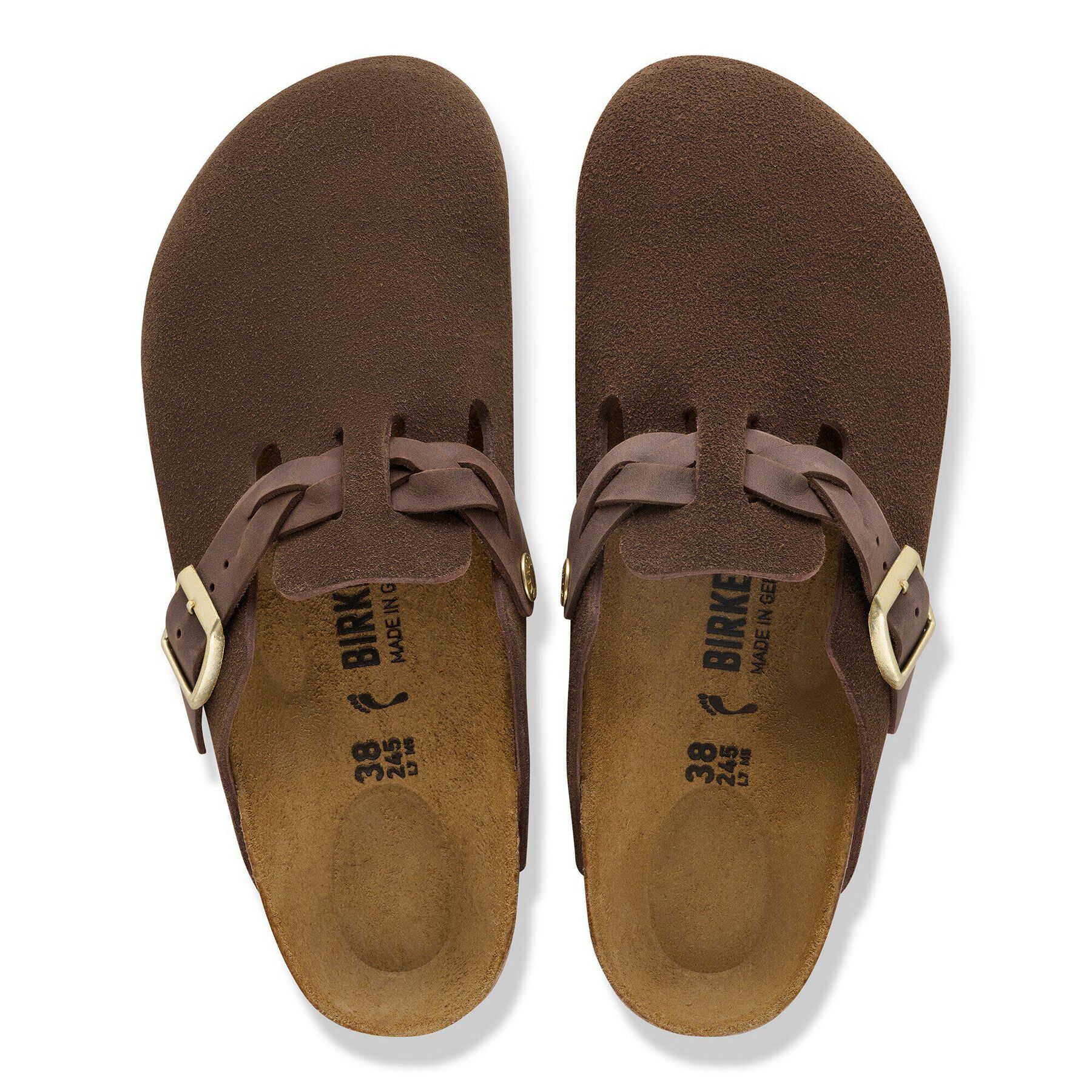 Alternative view of Boston Braided Suede Leather