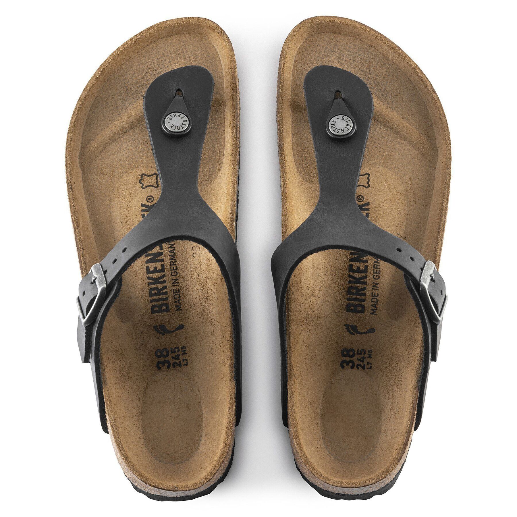 Alternative view of Gizeh Natural Leather Oiled