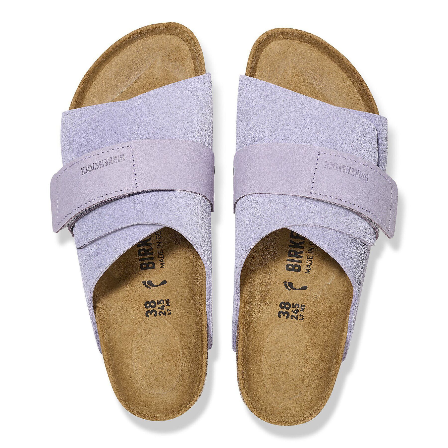Alternative view of Kyoto Suede Leather Purple Fog