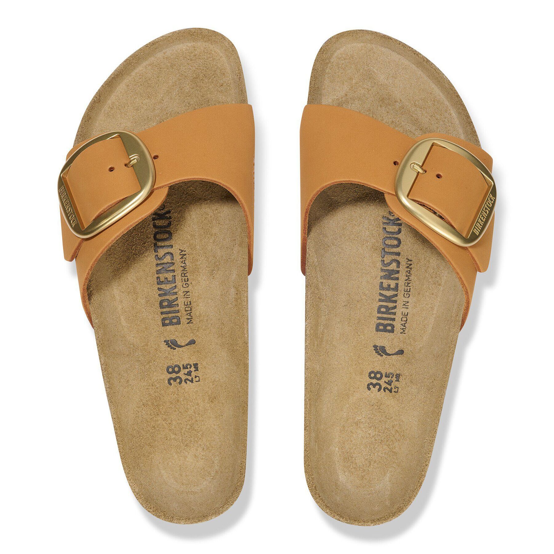 Alternative view of Madrid Big Buckle Nubuk Leather