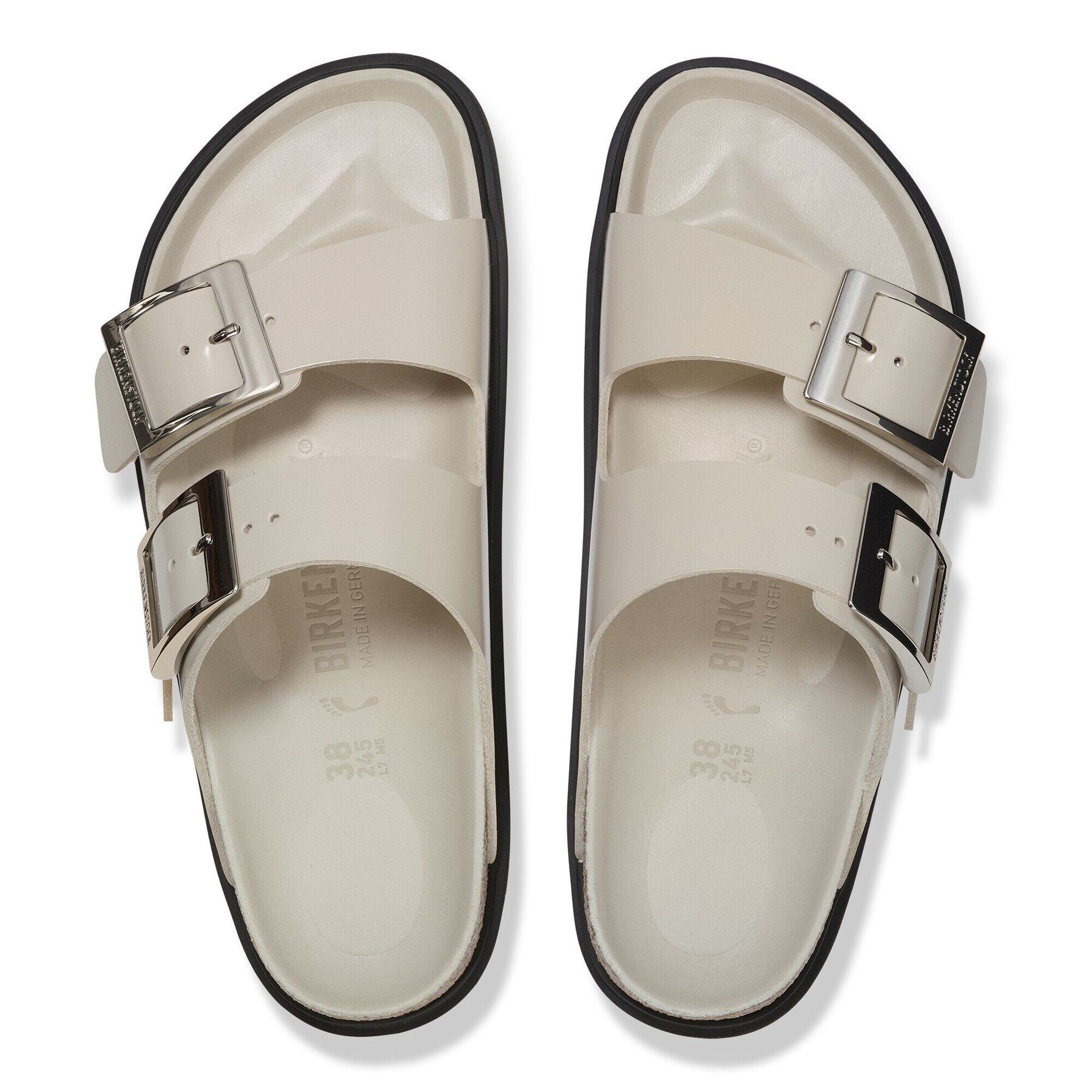 Alternative view of Arizona Droplet Buckle Natural Leather Patent