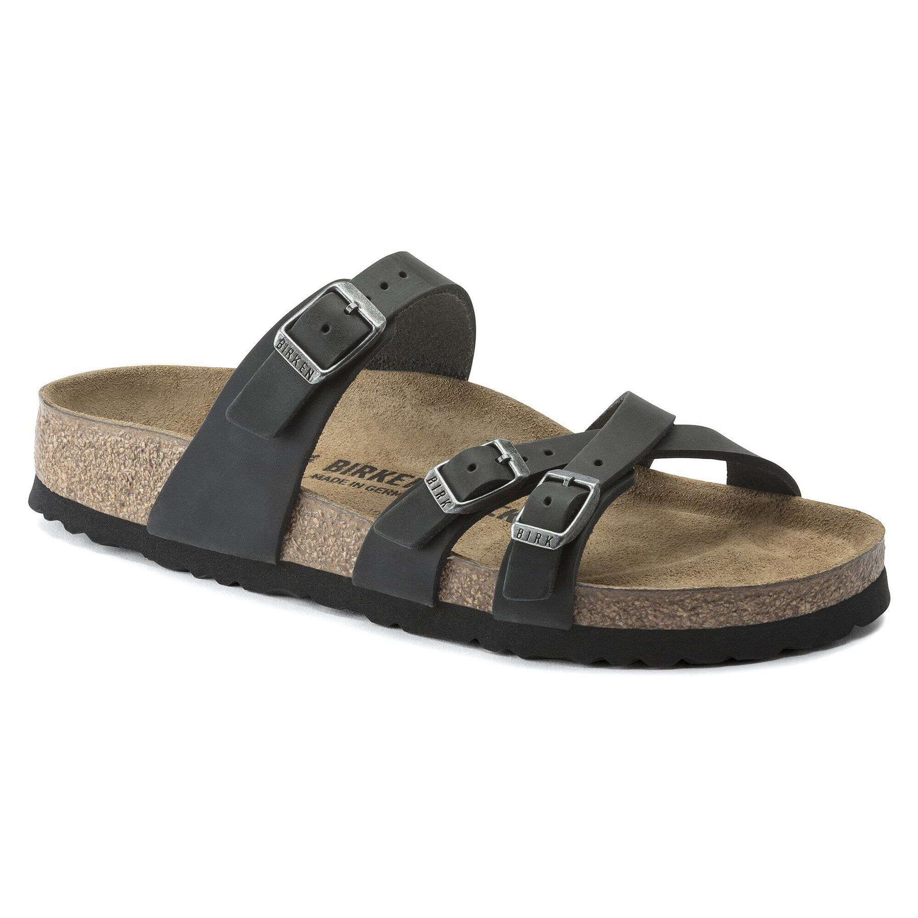 Franca Oiled Leather Black
