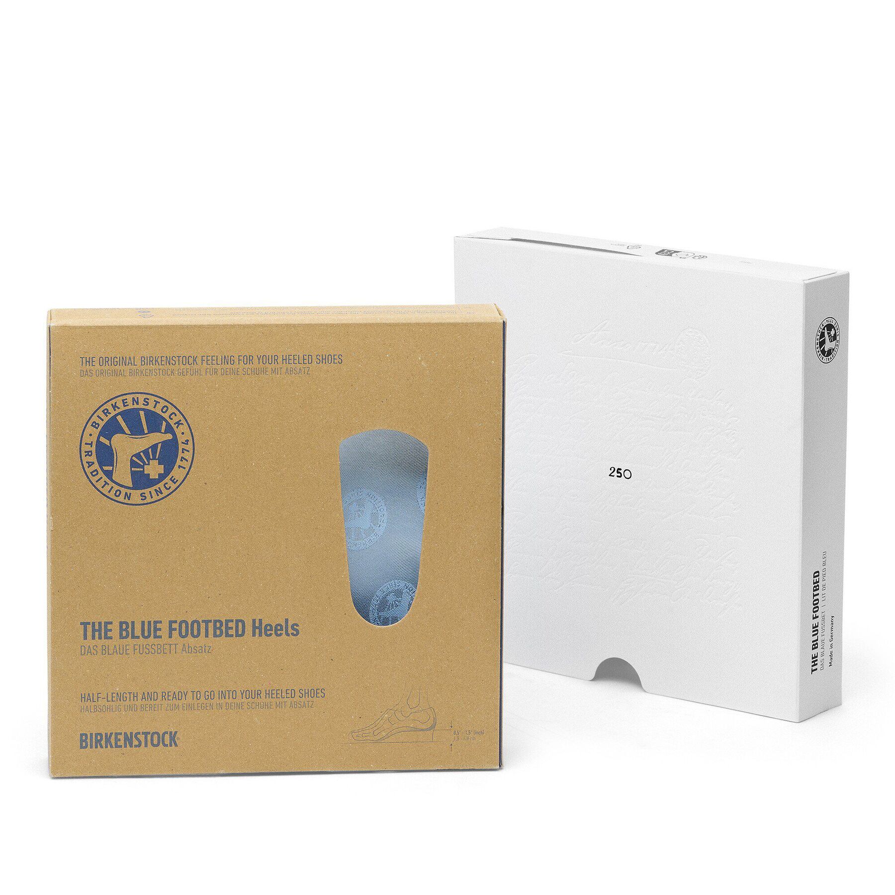 250 Anniversary Edition Blue Footbed