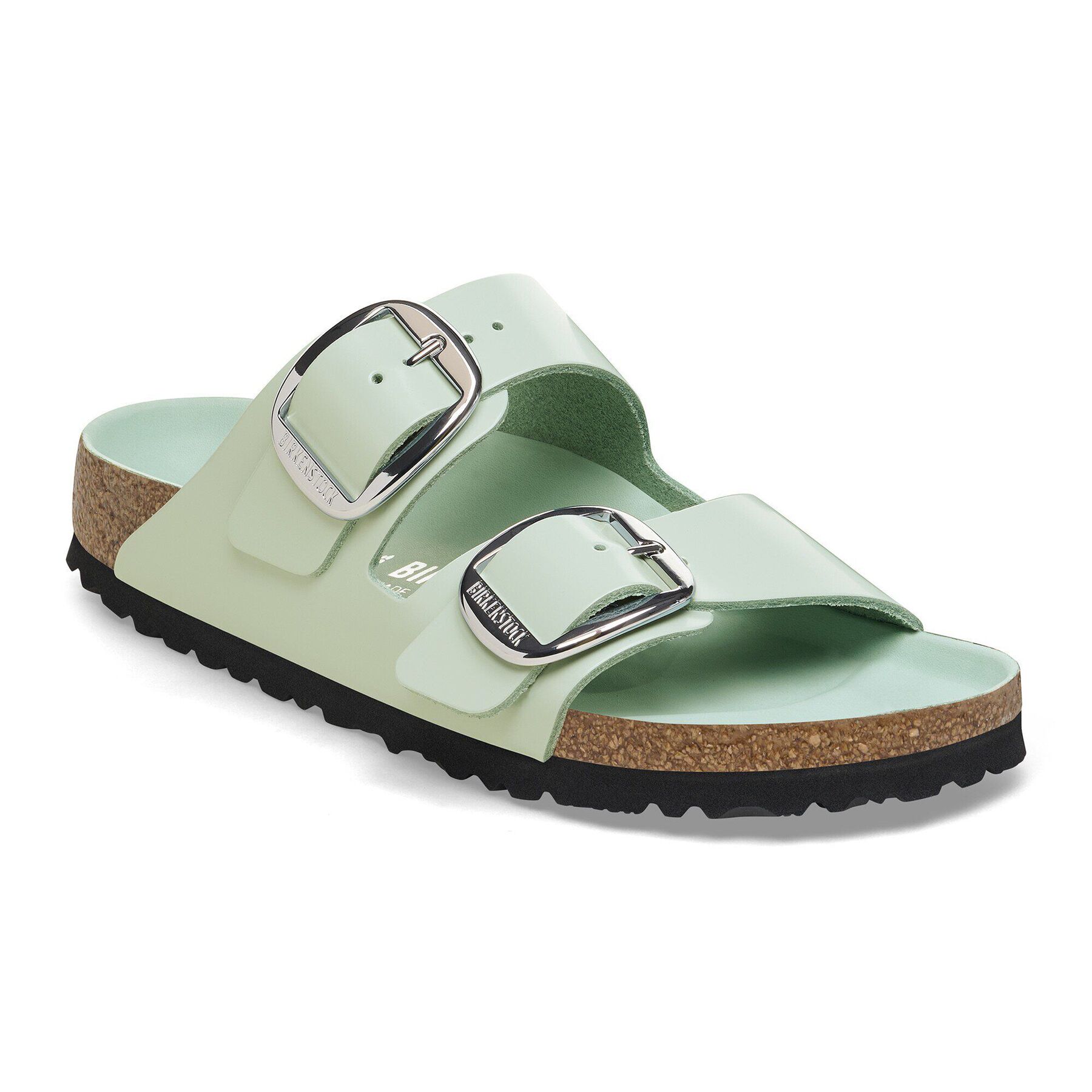 Arizona Big Buckle Natural Leather Patent