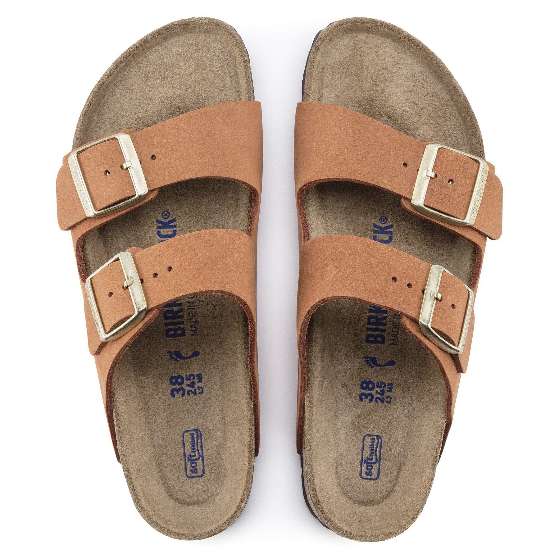 Alternative view of Arizona Soft Footbed Nubuk Leather