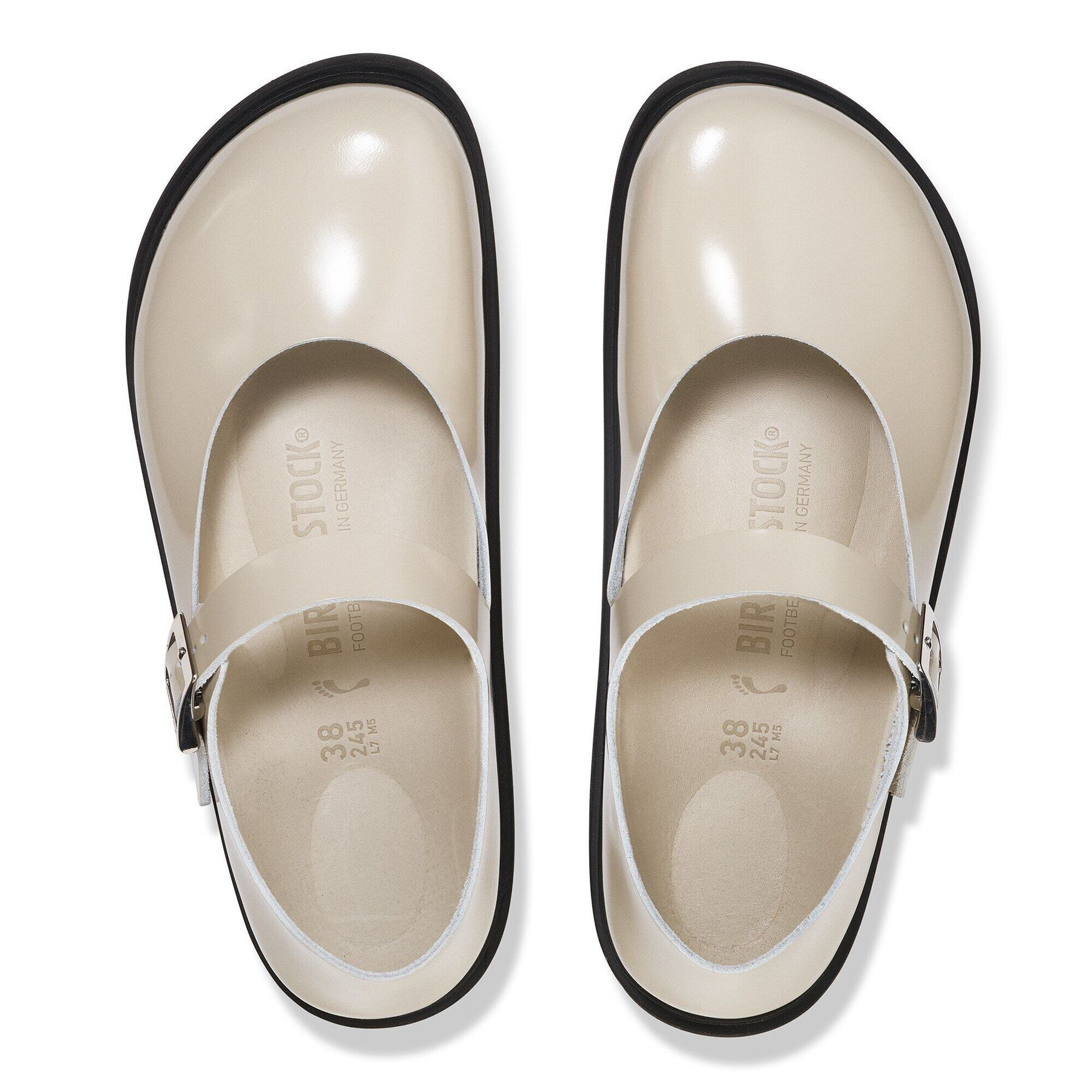 Alternative view of Mantova Cup Sole Natural Leather Patent