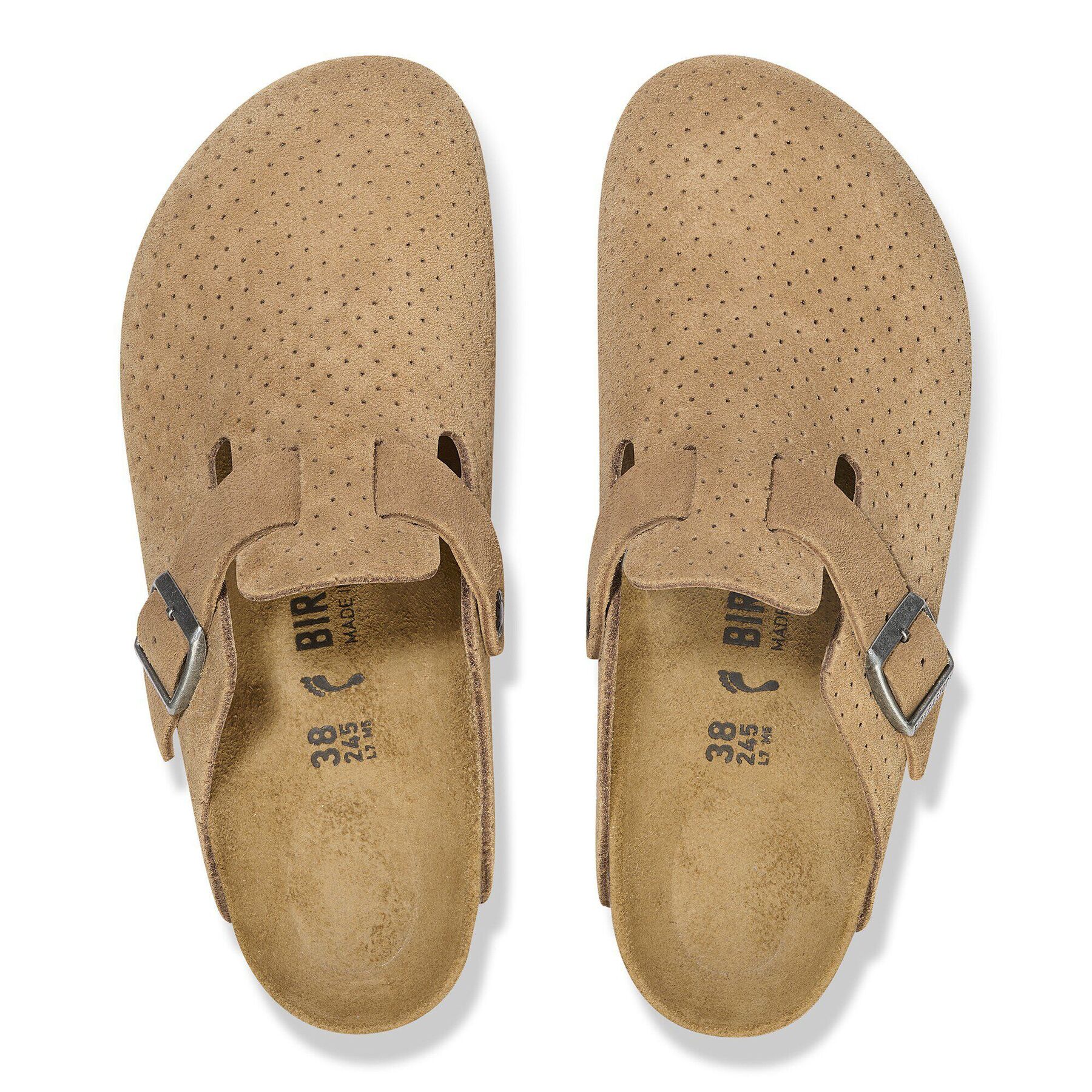 Alternative view of Boston Suede Embossed Dotted New Beige