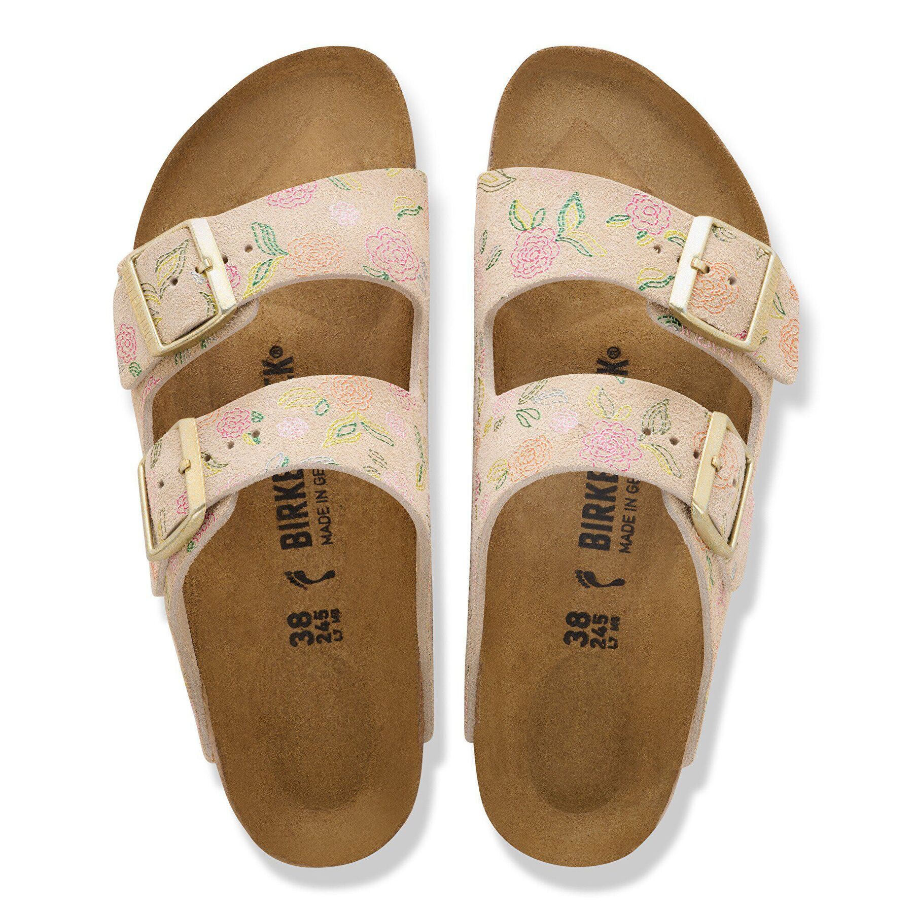 Alternative view of Arizona Rivet Logo Suede Leather
