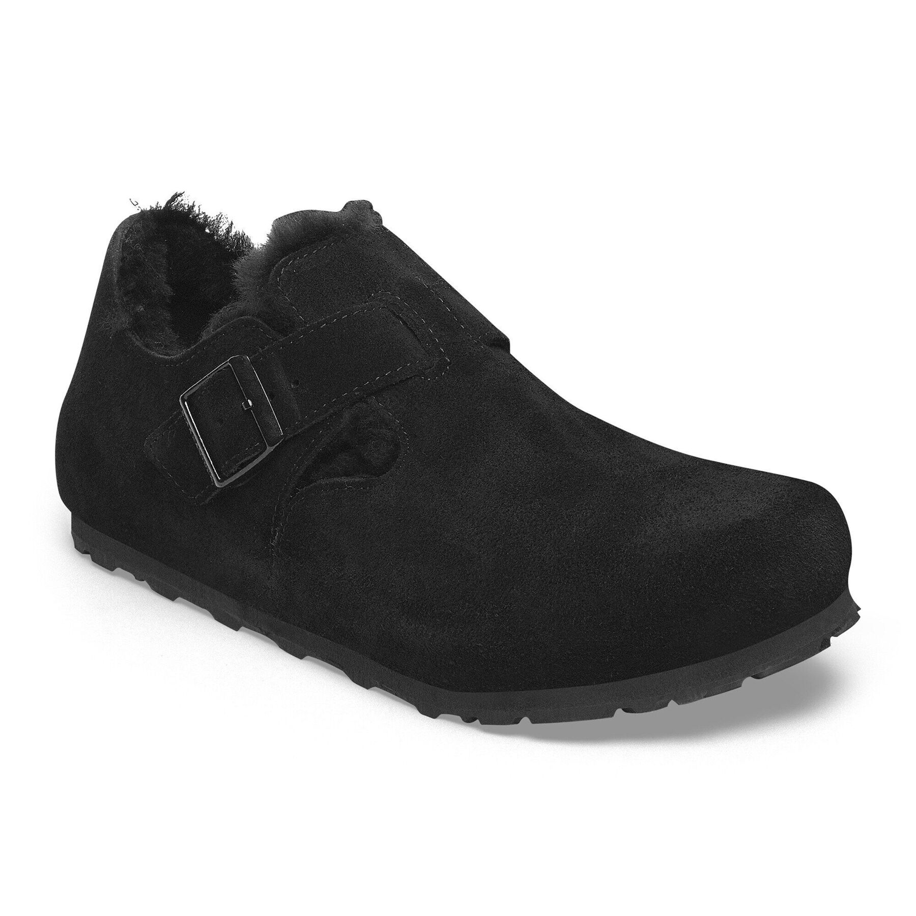 Alternative view of London Shearling Suede Leather