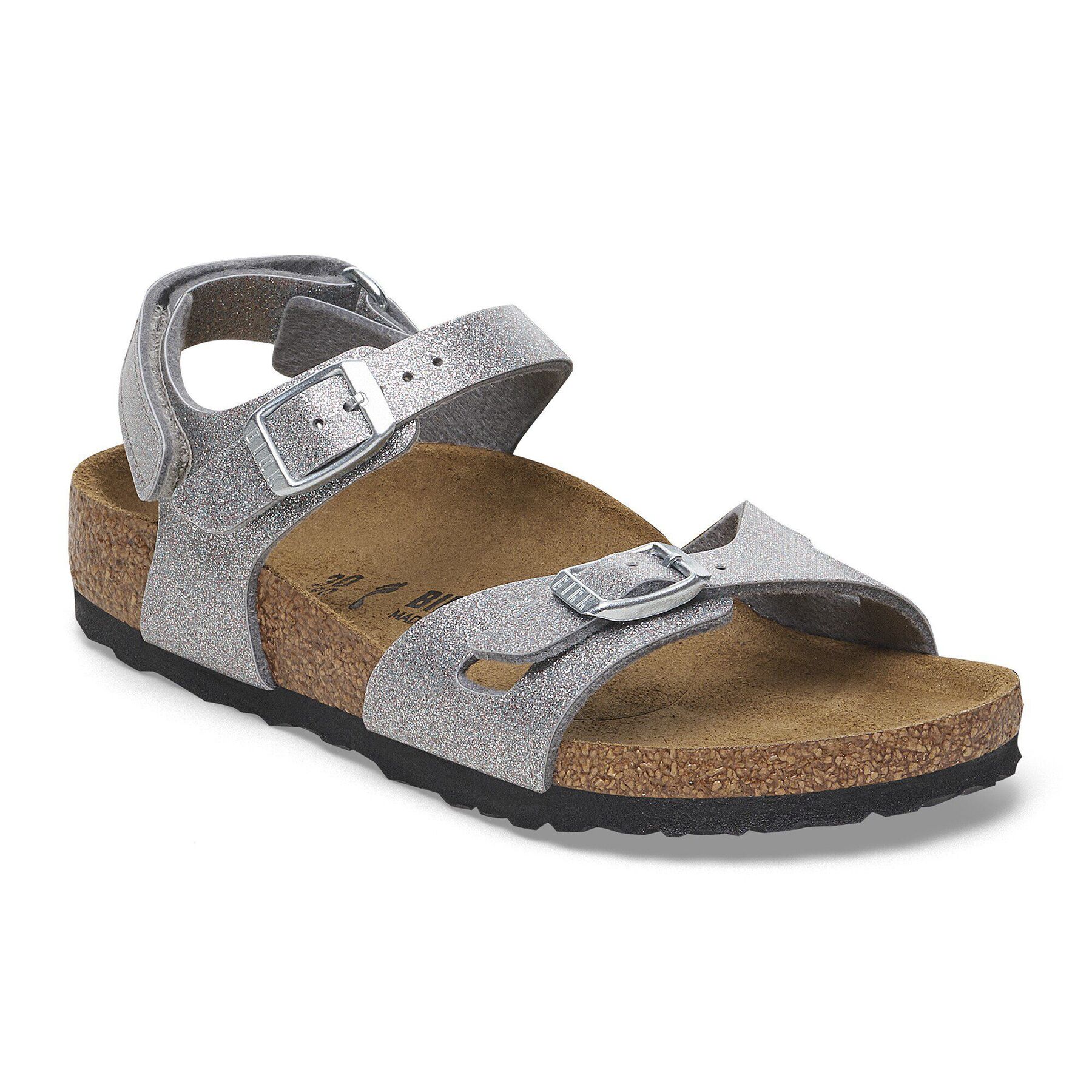 Rio Kids Birko-Flor Sparkling Light Silver