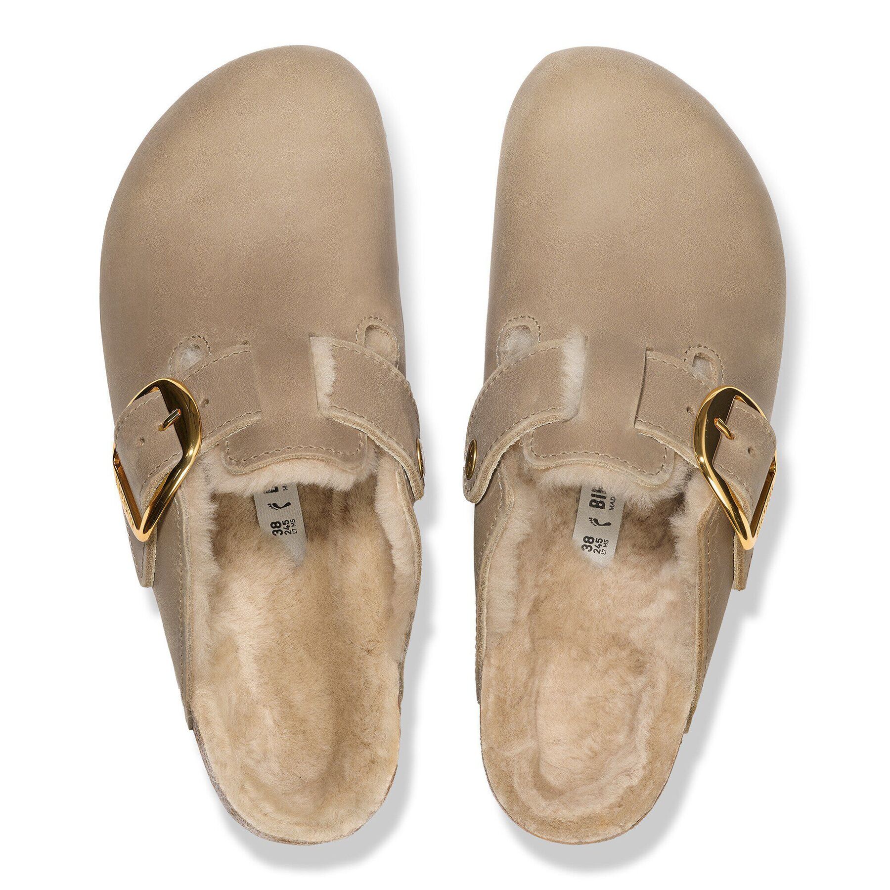 Alternative view of Boston Big Buckle Shearling Natural Leather Oiled