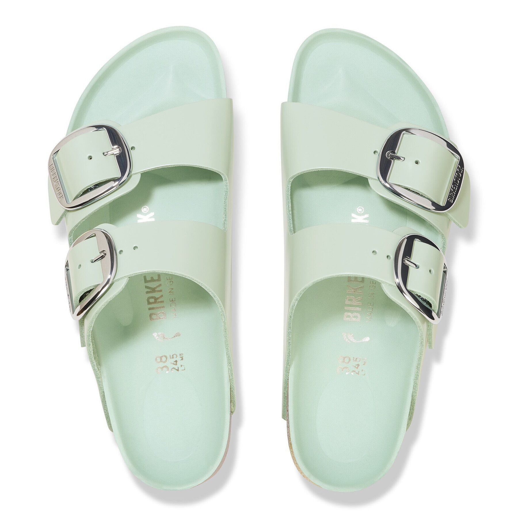 Alternative view of Arizona Big Buckle Natural Leather Patent