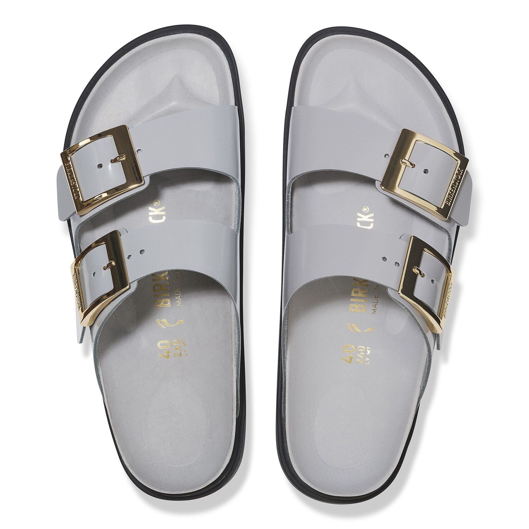 Alternative view of Arizona Droplet Buckle Natural Leather Patent